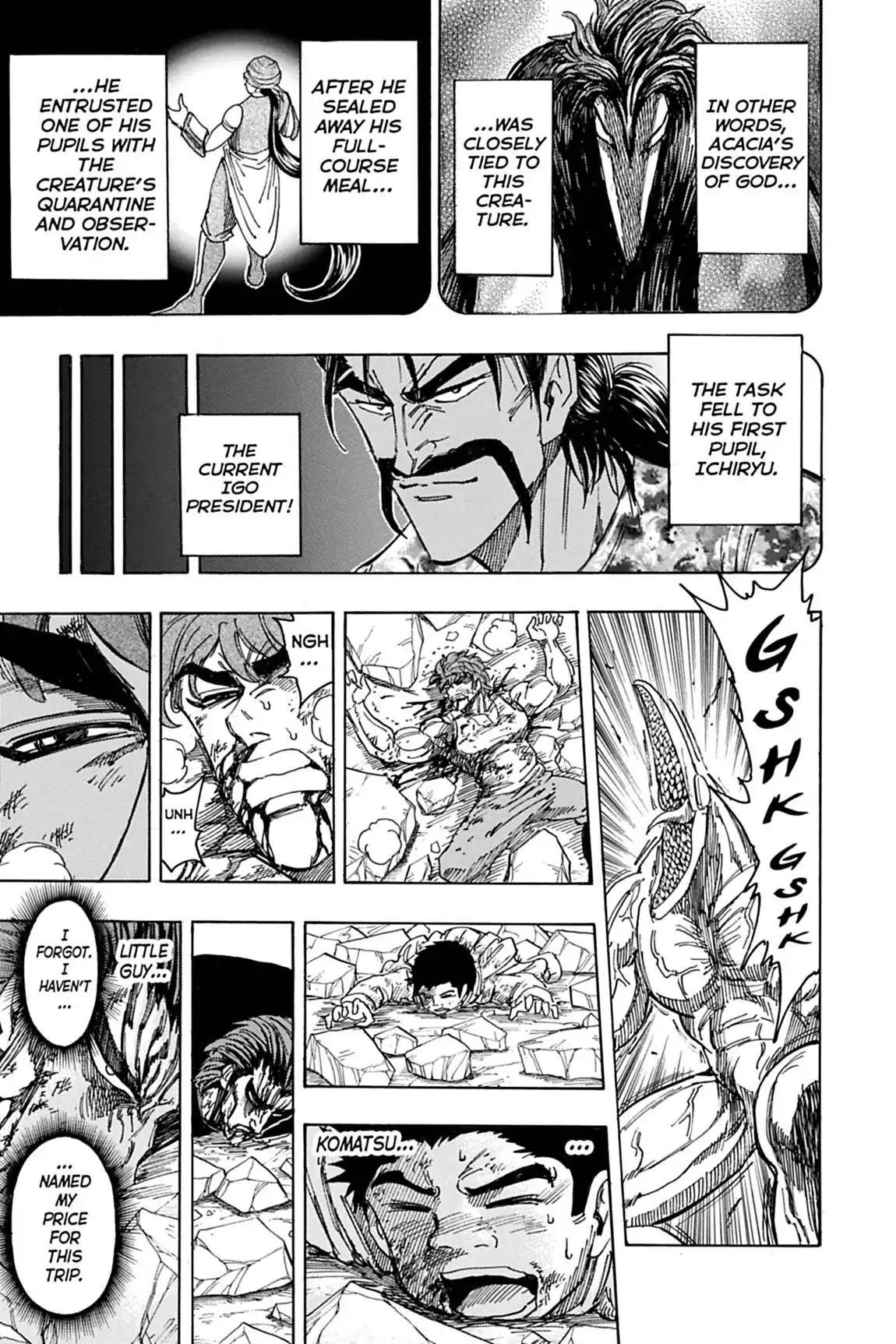 Toriko Chapter 139 page 9 - Chapter 139: Vol.16 Gourmet 139: Zebra's Conditions!!