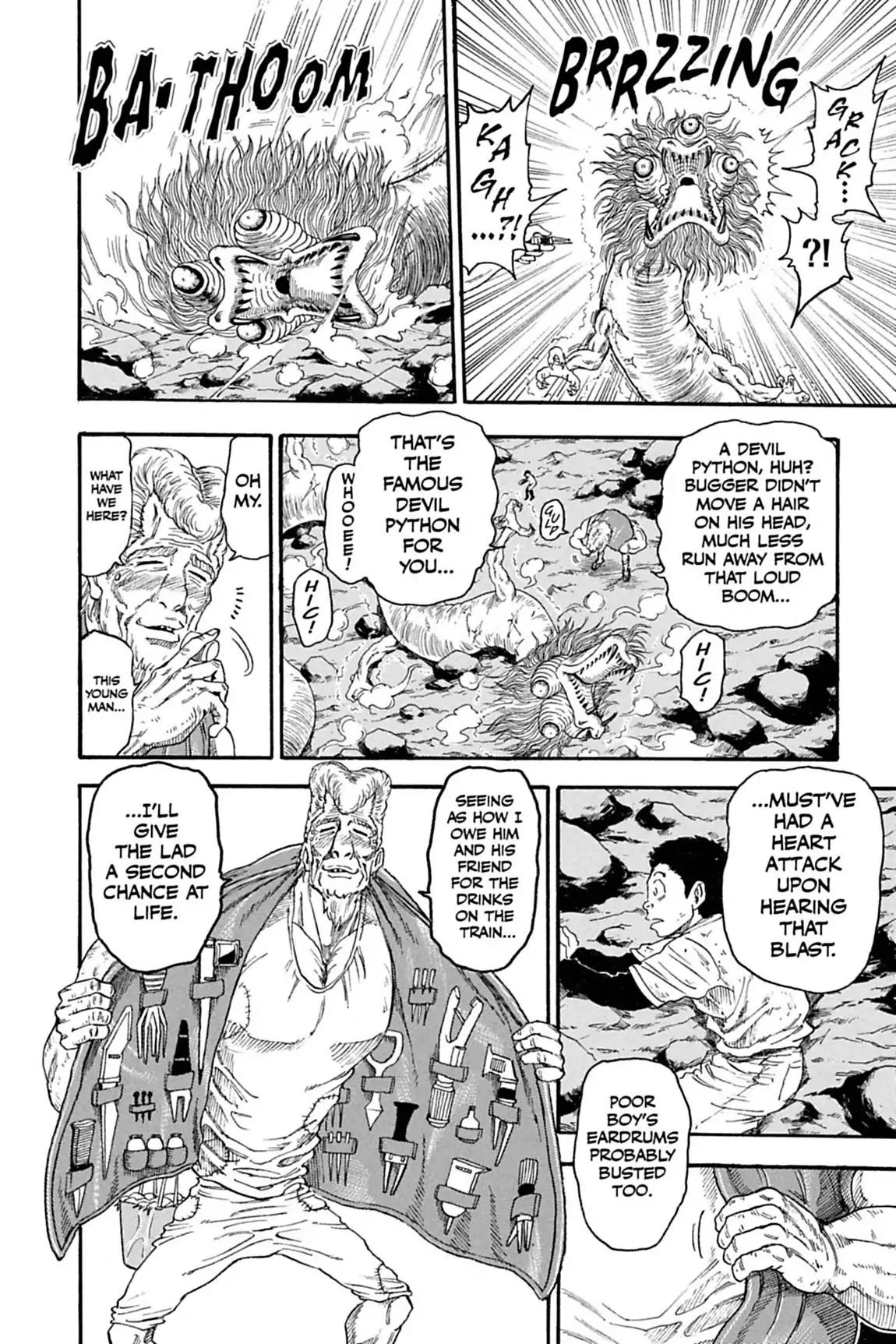 Toriko Chapter 14 page 11 - Chapter 14: Vol.2 Gourmet 14: Komatsu's Death?!