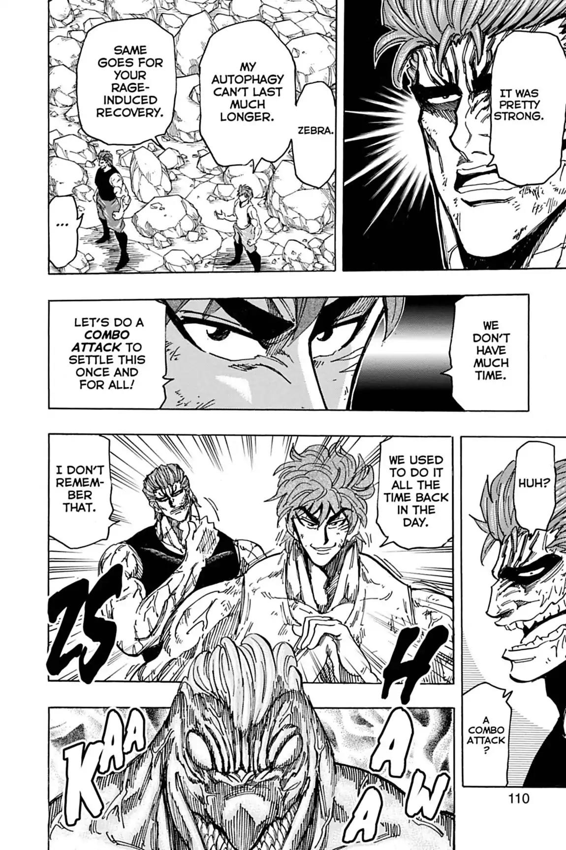 Toriko Chapter 140 page 10 - Chapter 140: Vol.16 Gourmet 140: Combo Attack!!