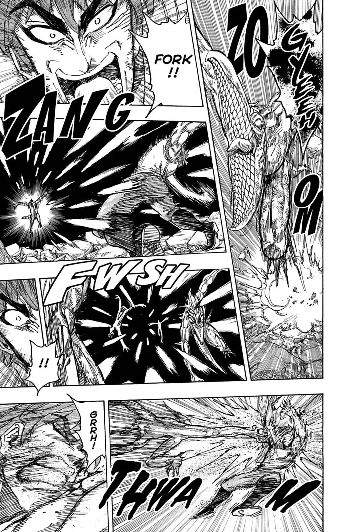 Toriko Chapter 140 page 11 - Chapter 140: Vol.16 Gourmet 140: Combo Attack!!