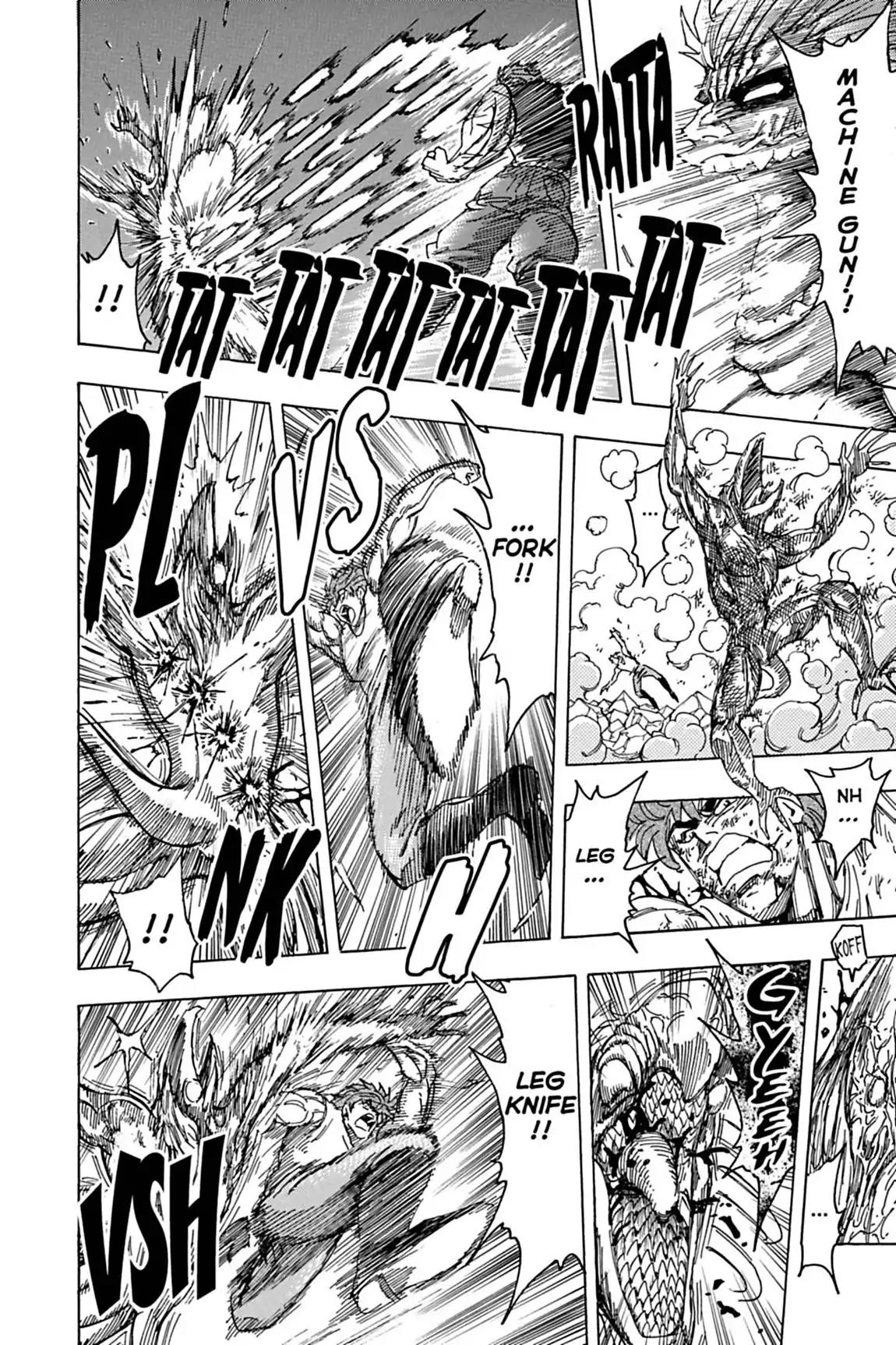 Toriko Chapter 140 page 12 - Chapter 140: Vol.16 Gourmet 140: Combo Attack!!