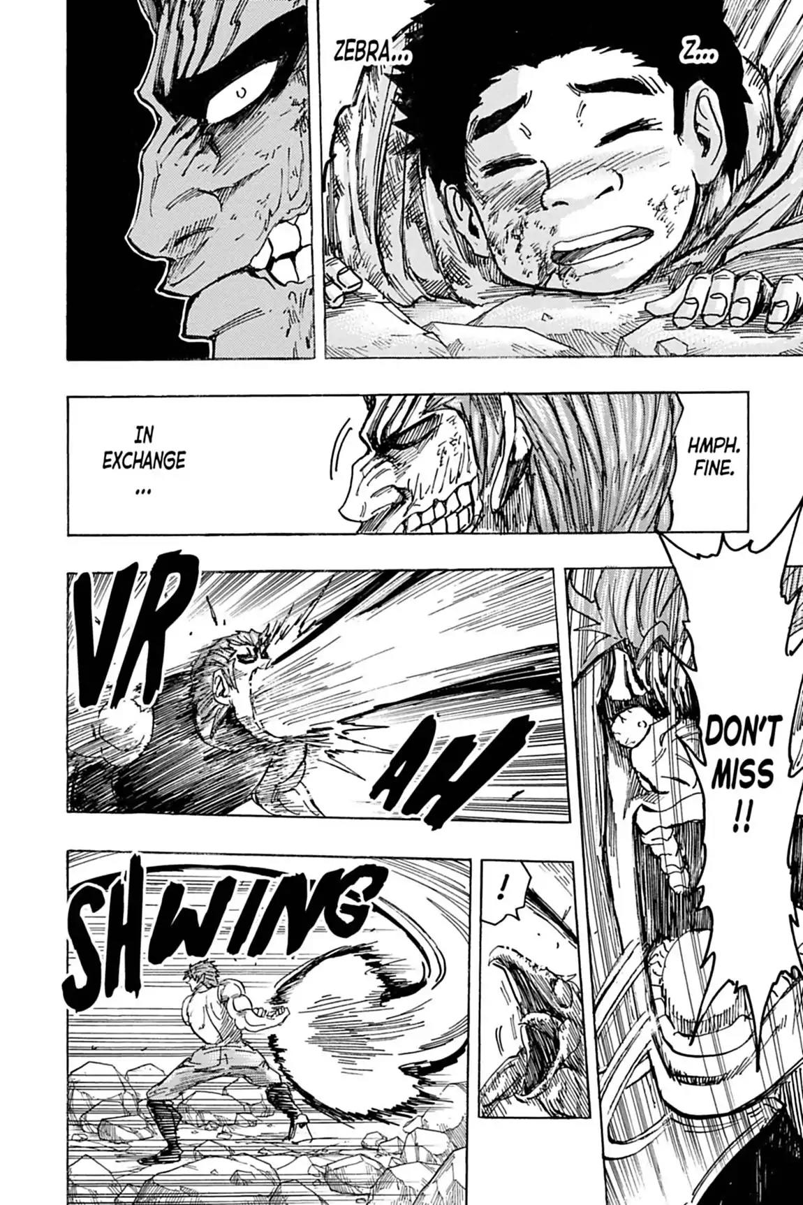 Toriko Chapter 140 page 16 - Chapter 140: Vol.16 Gourmet 140: Combo Attack!!