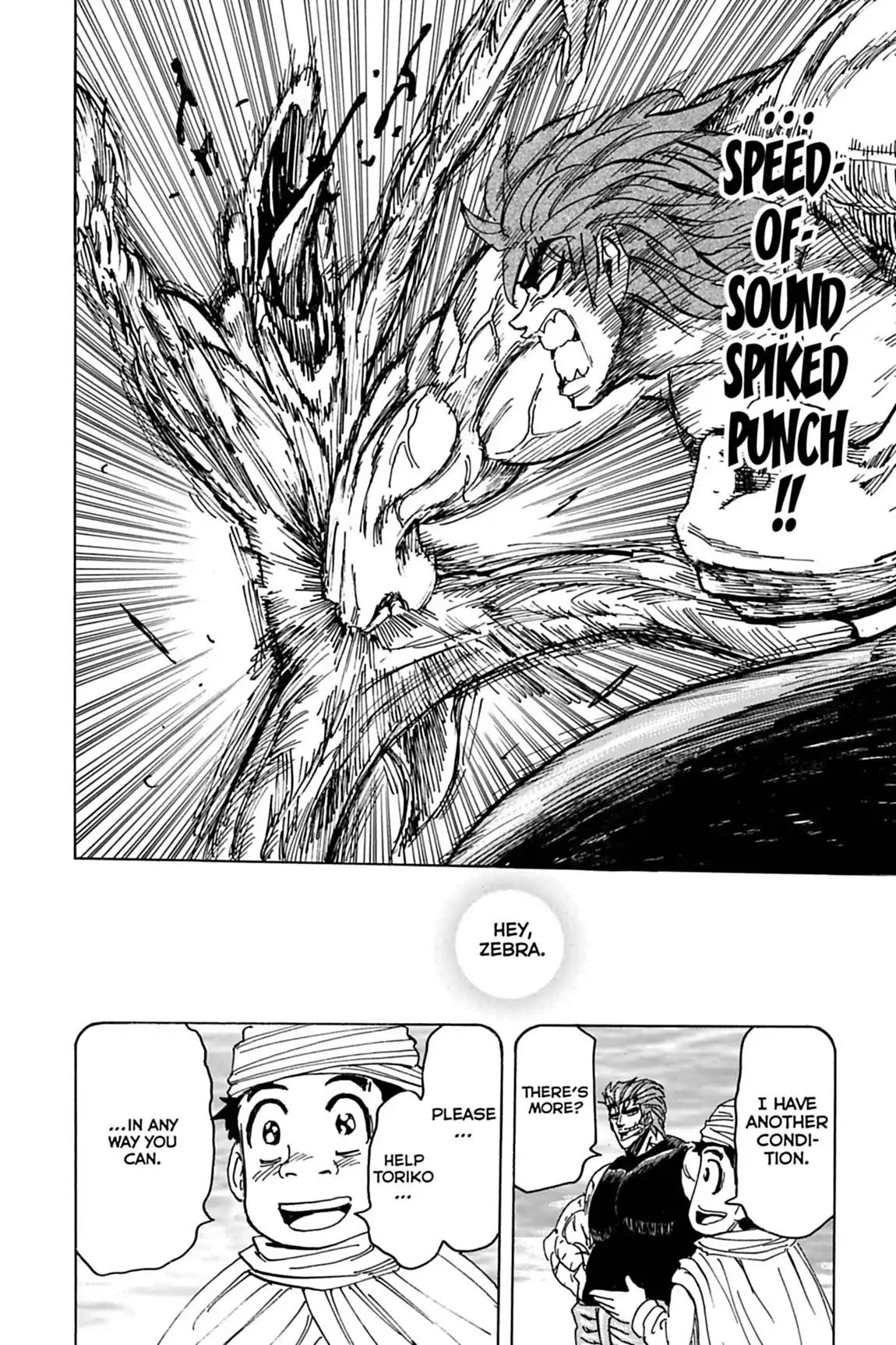 Toriko Chapter 140 page 18 - Chapter 140: Vol.16 Gourmet 140: Combo Attack!!