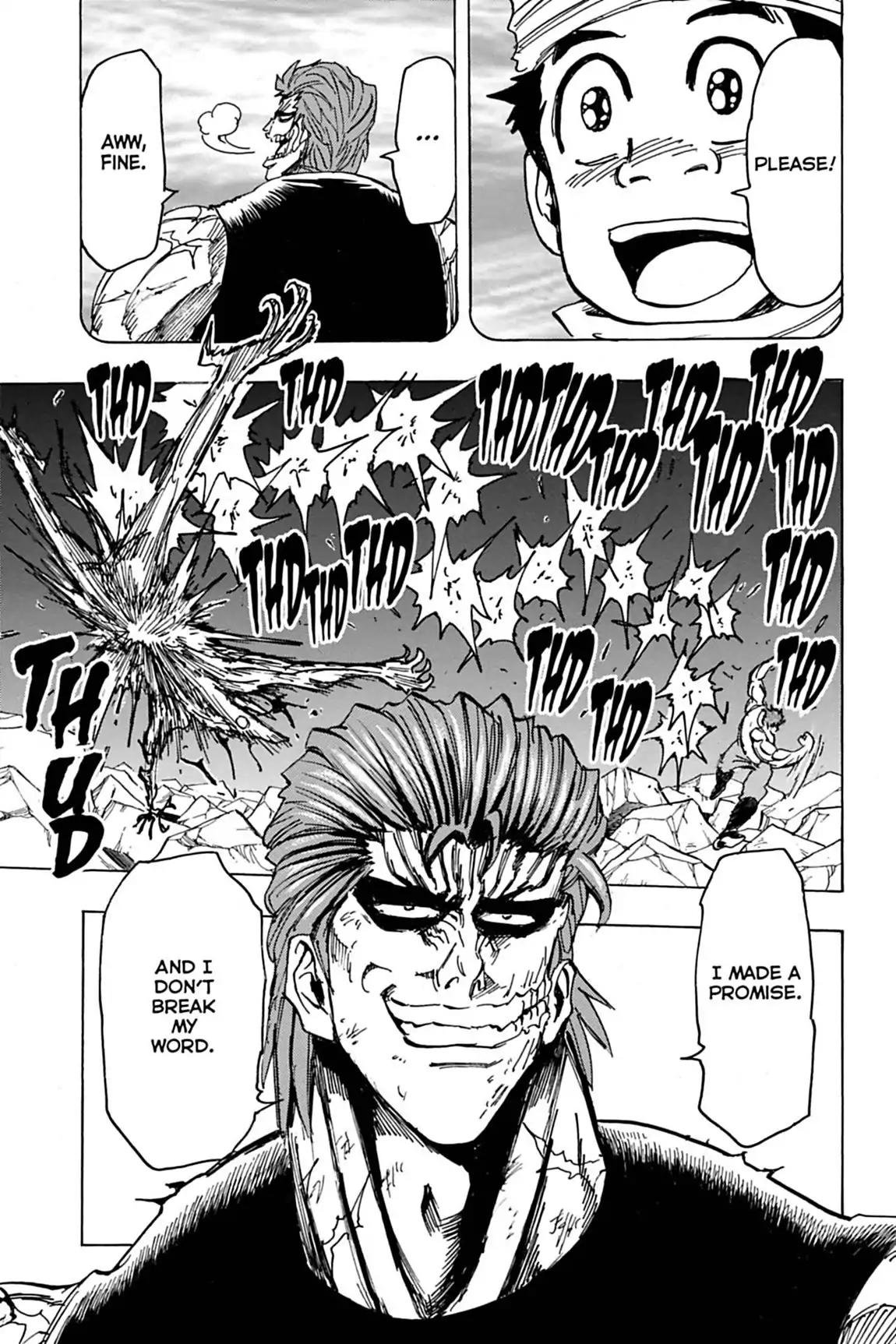 Toriko Chapter 140 page 19 - Chapter 140: Vol.16 Gourmet 140: Combo Attack!!