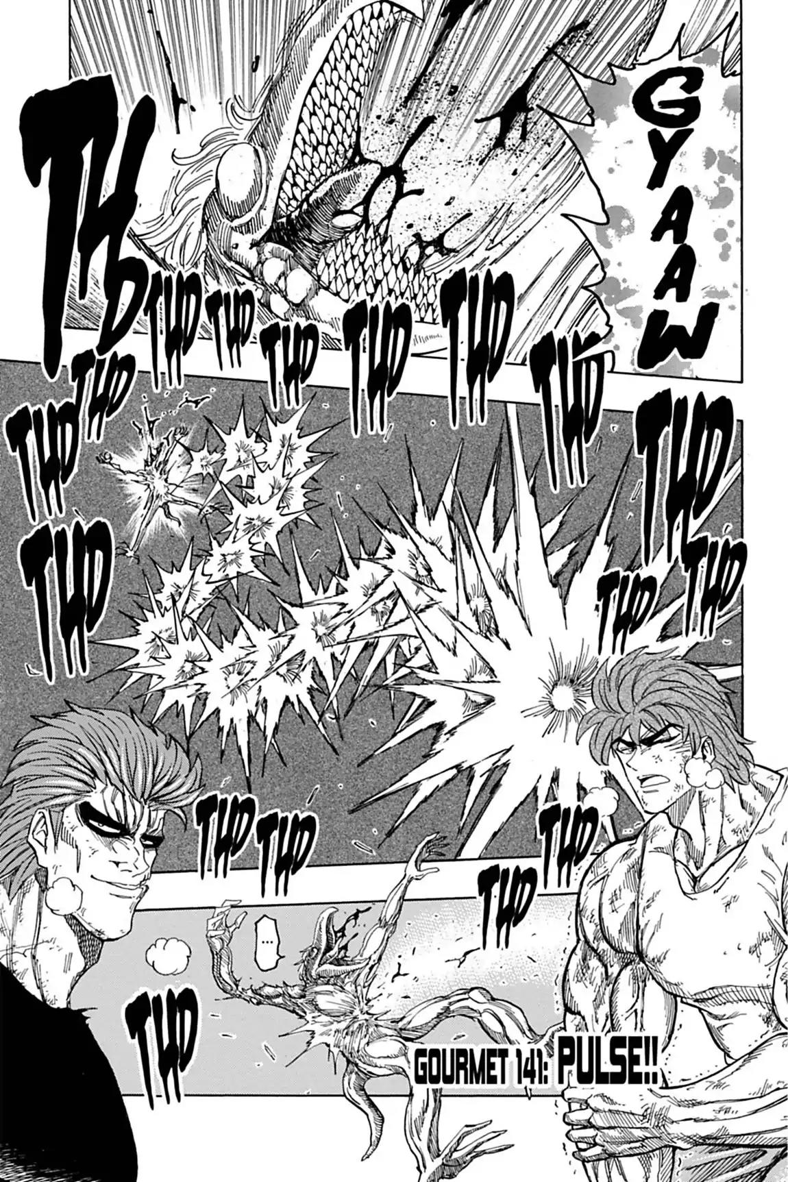 Toriko Chapter 141 page 1 - Chapter 141: Vol.16 Gourmet 141: Pulse!!