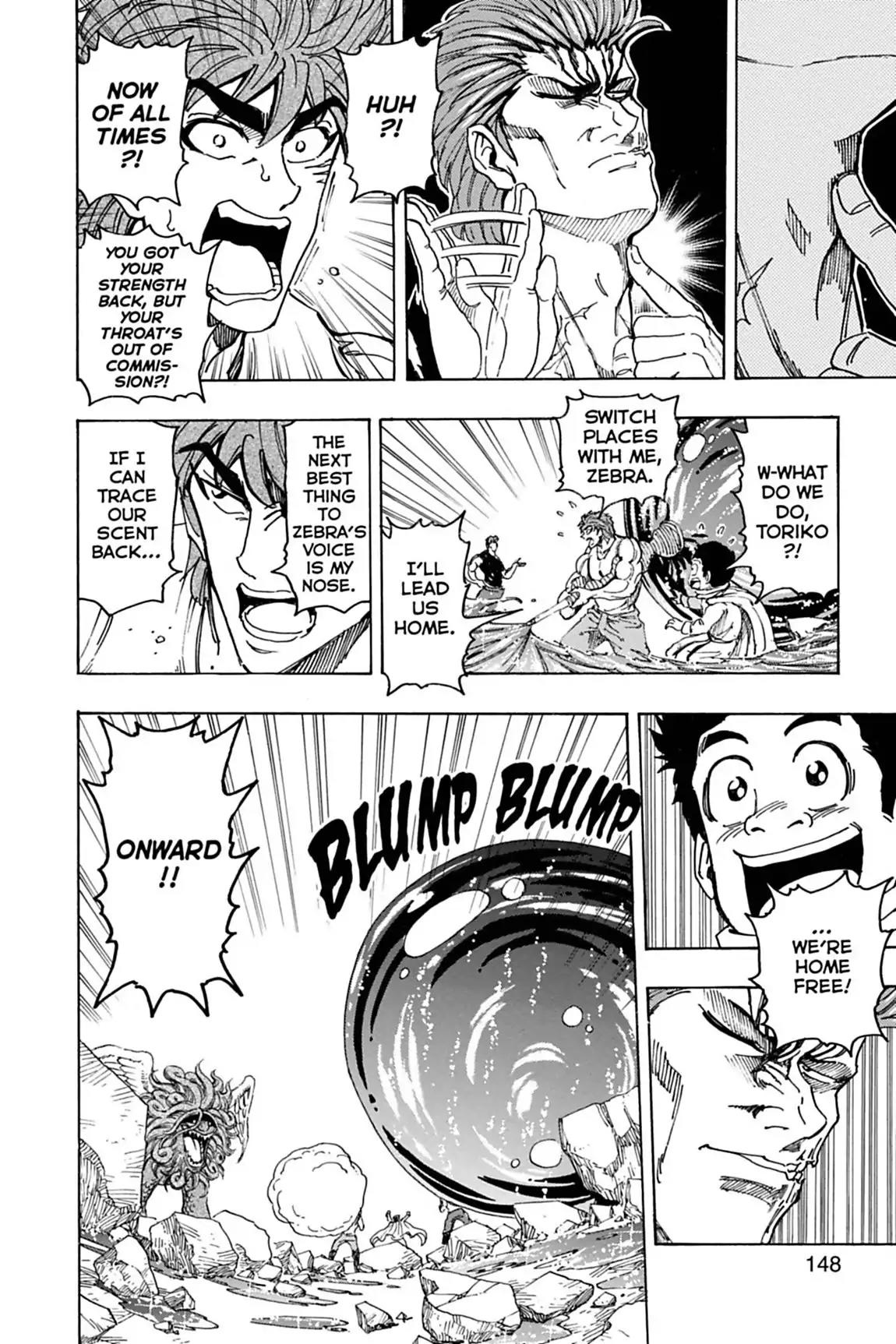 Toriko Chapter 142 page 10 - Chapter 142: Vol.16 Gourmet 142: Partnership Conditions!!