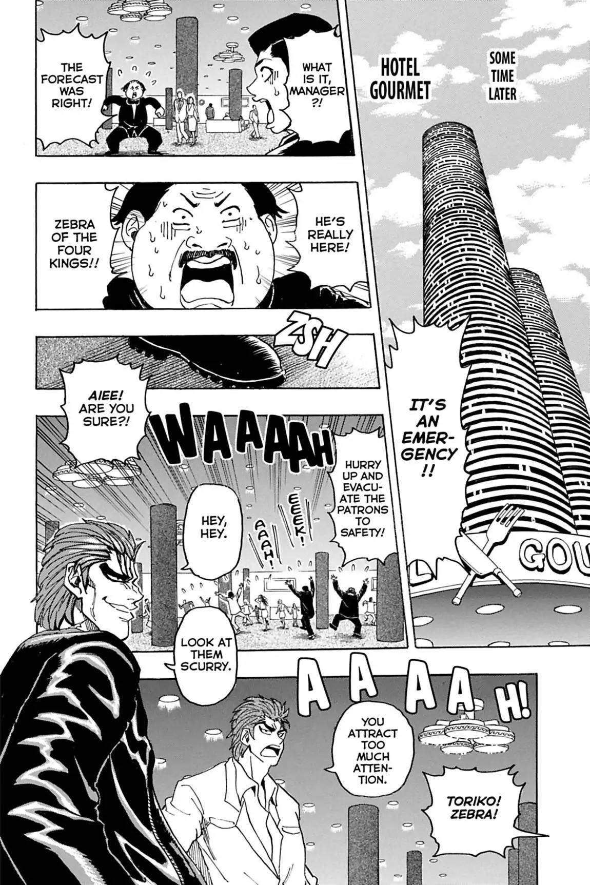 Toriko Chapter 142 page 14 - Chapter 142: Vol.16 Gourmet 142: Partnership Conditions!!