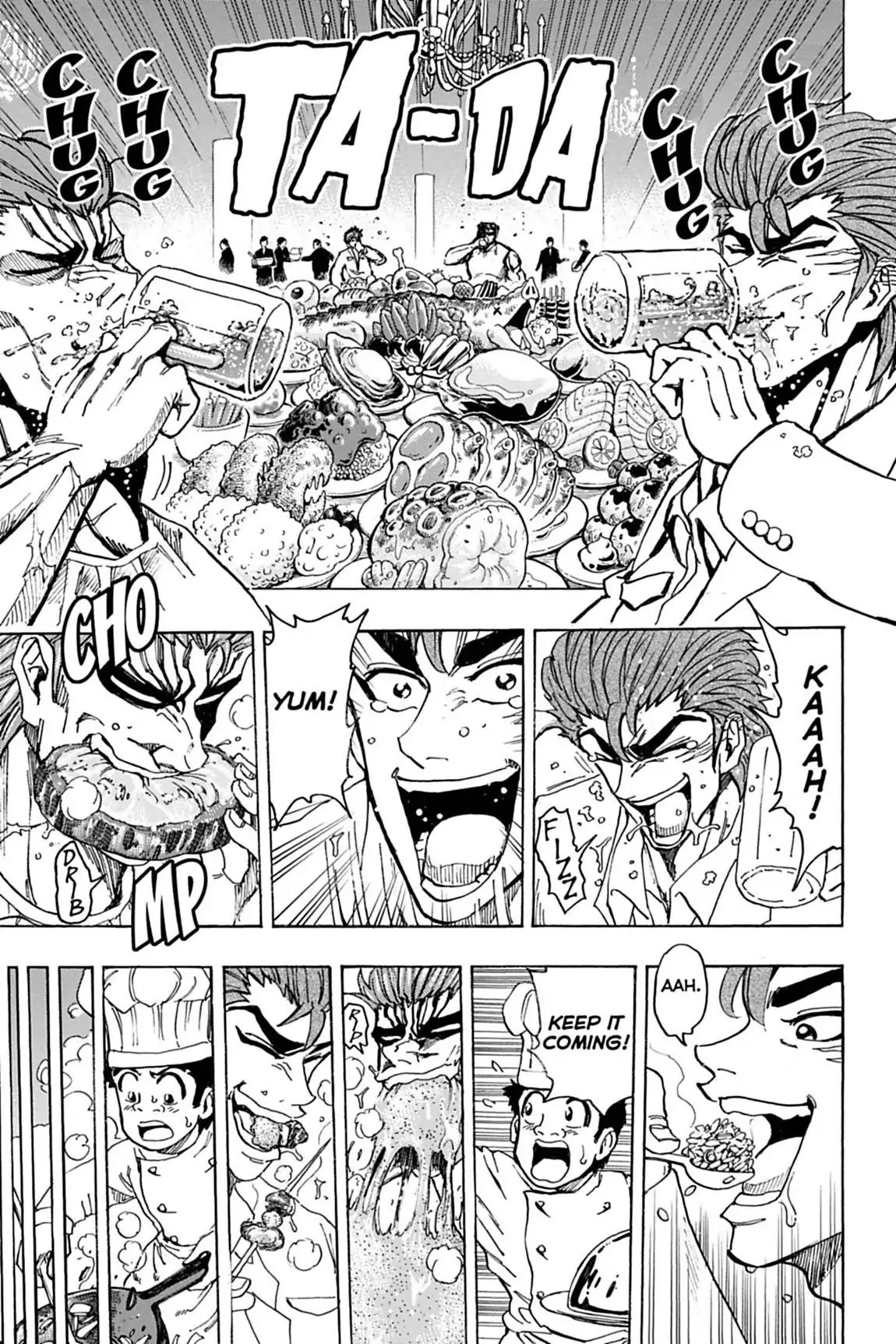 Toriko Chapter 142 page 17 - Chapter 142: Vol.16 Gourmet 142: Partnership Conditions!!
