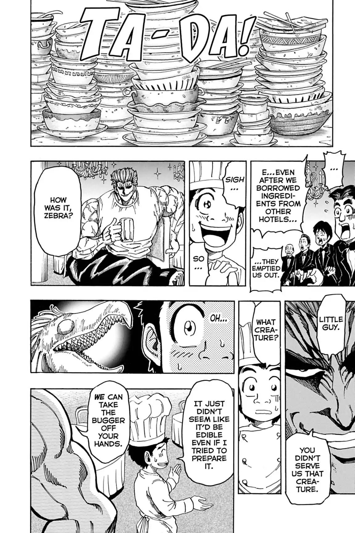 Toriko Chapter 142 page 18 - Chapter 142: Vol.16 Gourmet 142: Partnership Conditions!!