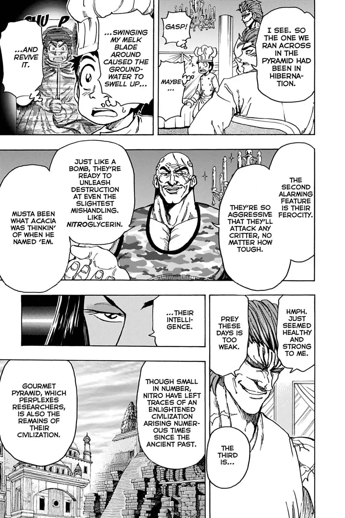 Toriko Chapter 143 page 12 - Chapter 143: Vol.16 Gourmet 143: The Living Explosive!!
