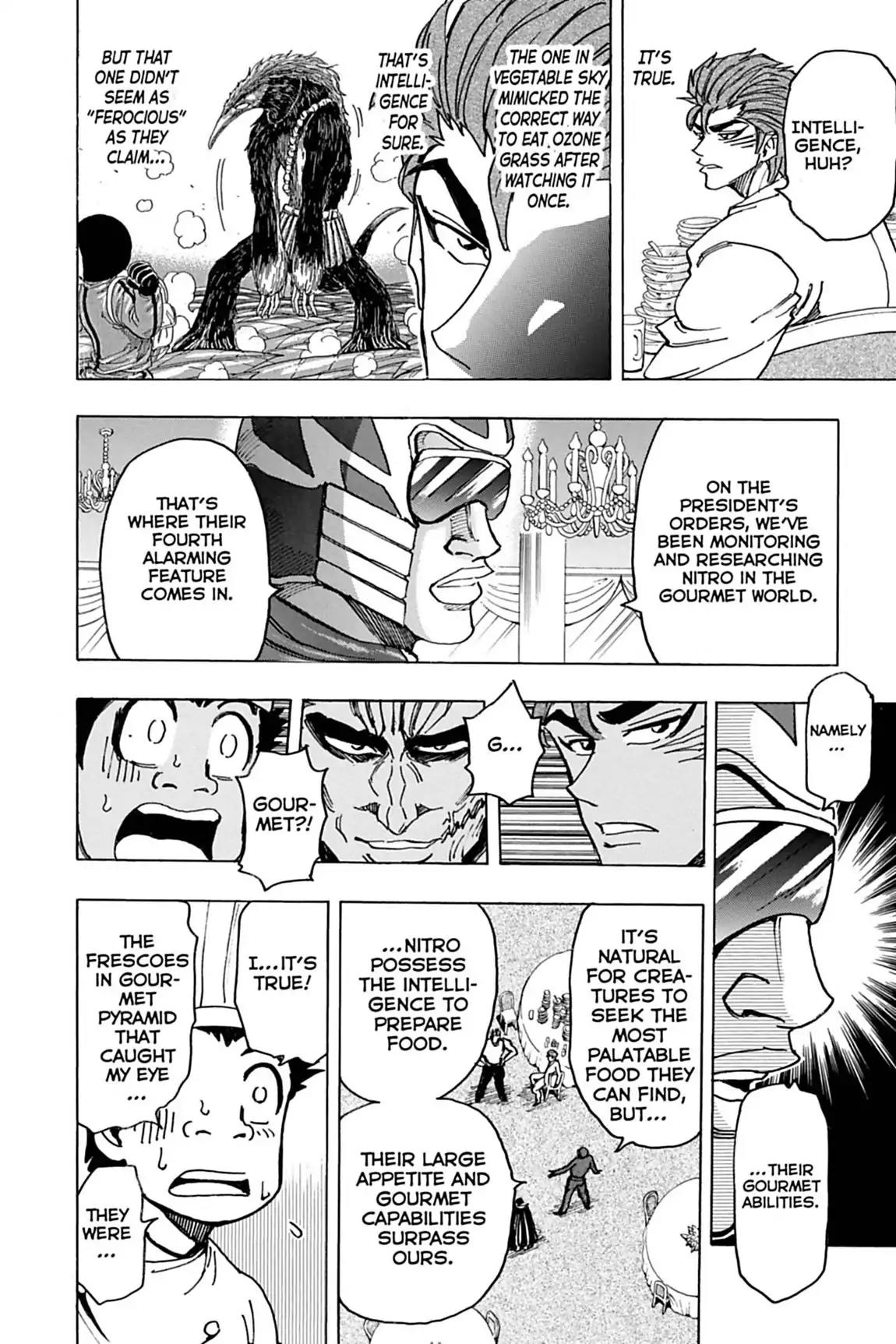Toriko Chapter 143 page 13 - Chapter 143: Vol.16 Gourmet 143: The Living Explosive!!