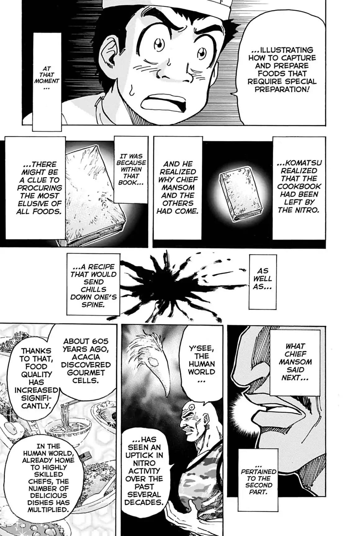 Toriko Chapter 143 page 14 - Chapter 143: Vol.16 Gourmet 143: The Living Explosive!!