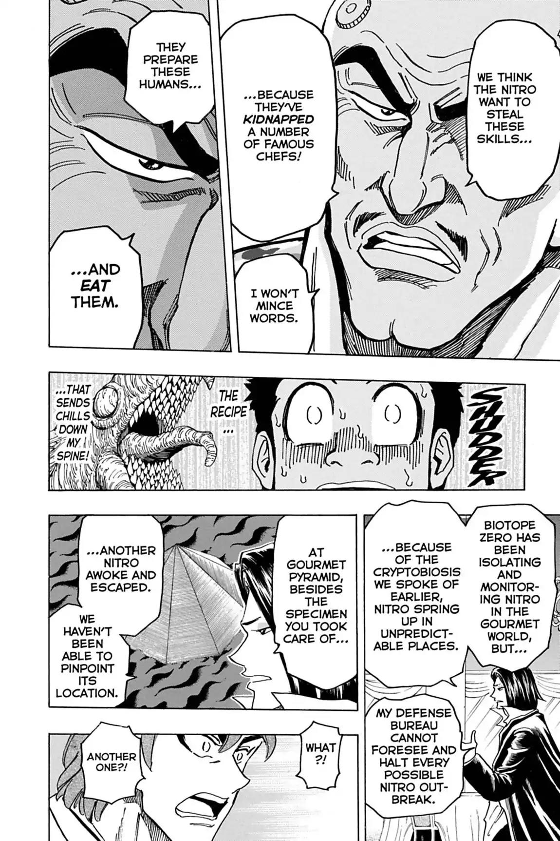 Toriko Chapter 143 page 15 - Chapter 143: Vol.16 Gourmet 143: The Living Explosive!!