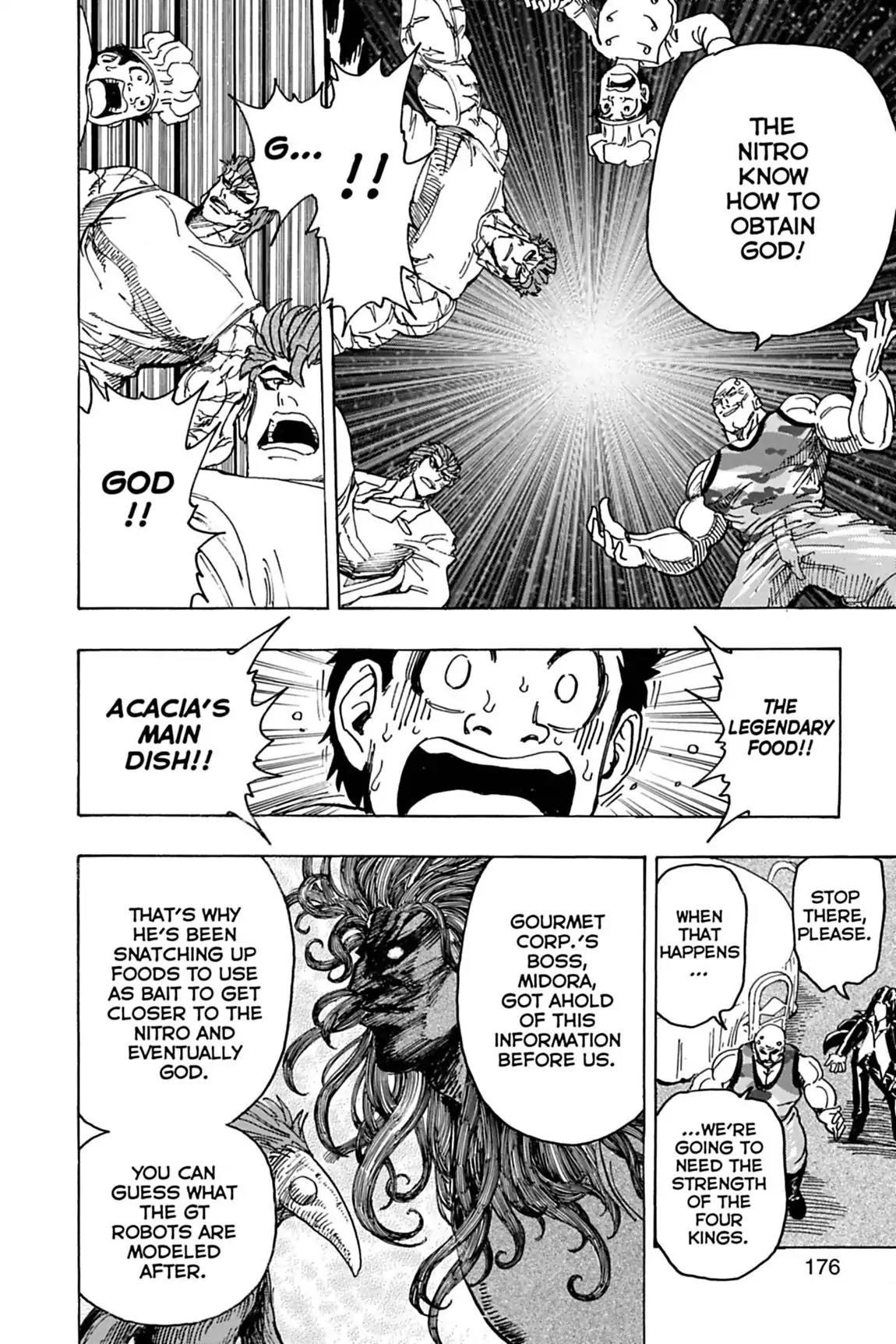 Toriko Chapter 143 page 17 - Chapter 143: Vol.16 Gourmet 143: The Living Explosive!!