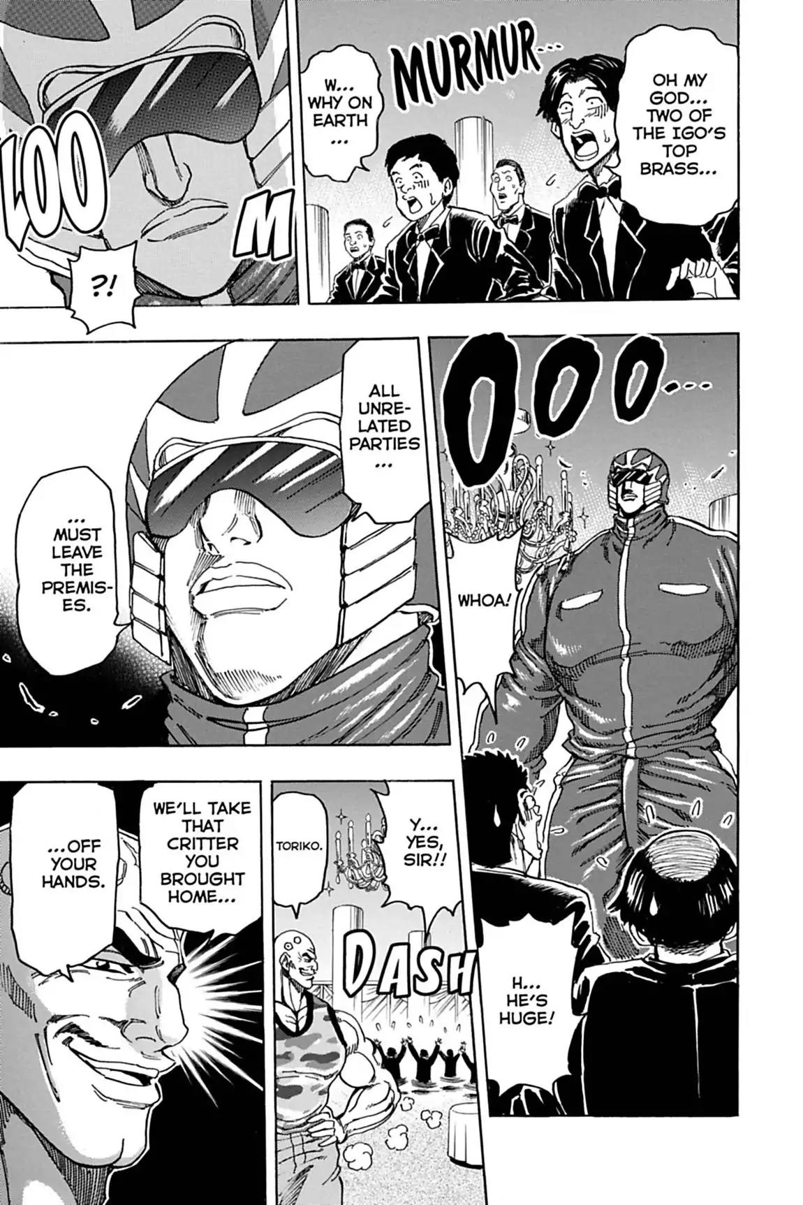 Toriko Chapter 143 page 3 - Chapter 143: Vol.16 Gourmet 143: The Living Explosive!!