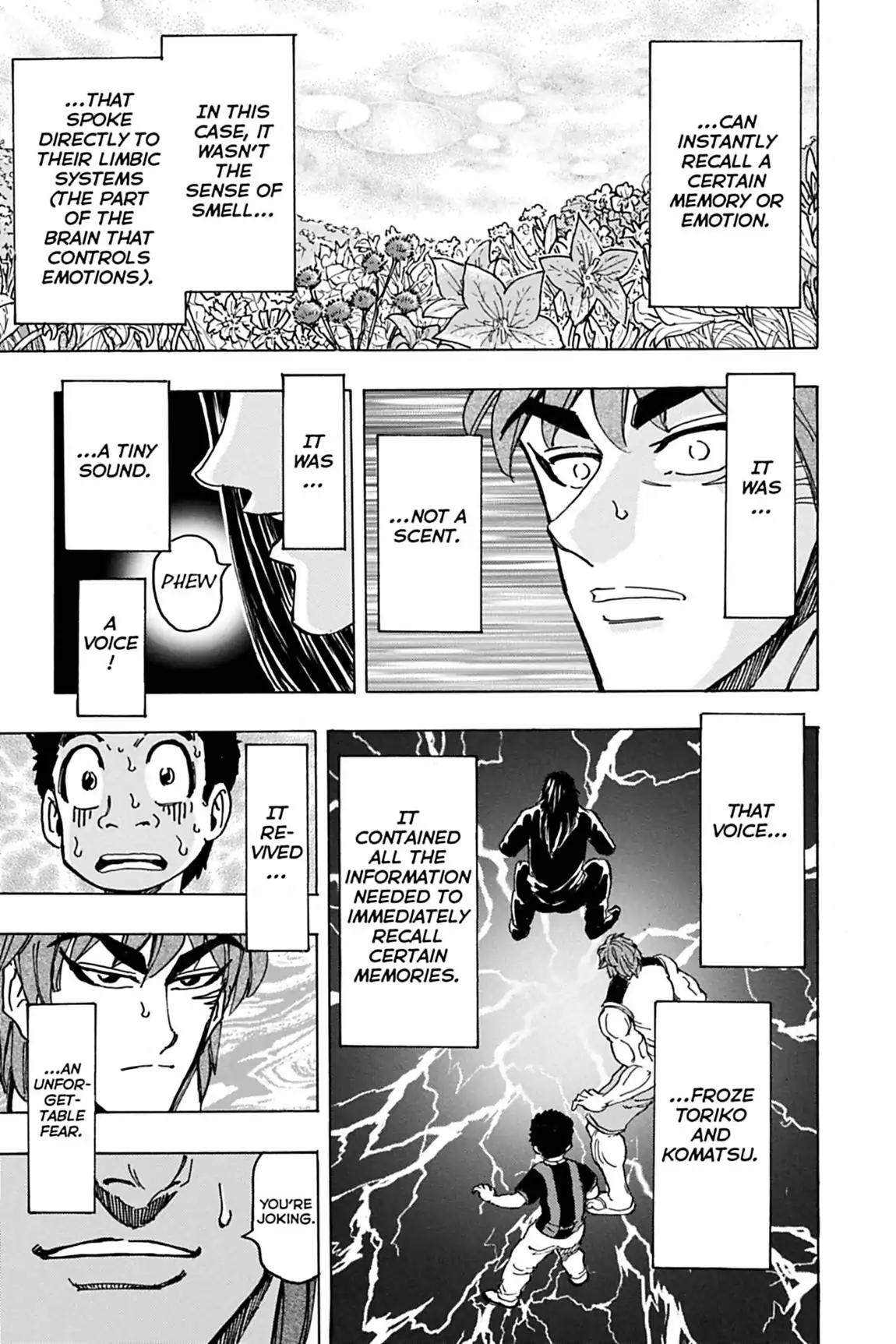 Toriko Chapter 144 page 13 - Chapter 144: Vol.16 Gourmet 144: Reunion with Terror!!