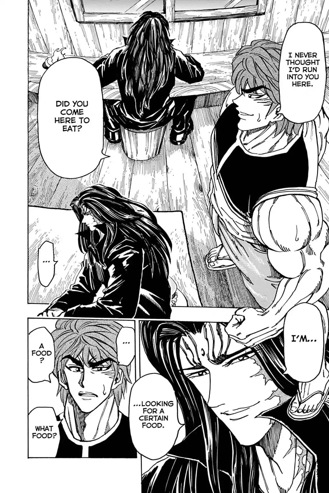 Toriko Chapter 144 page 14 - Chapter 144: Vol.16 Gourmet 144: Reunion with Terror!!