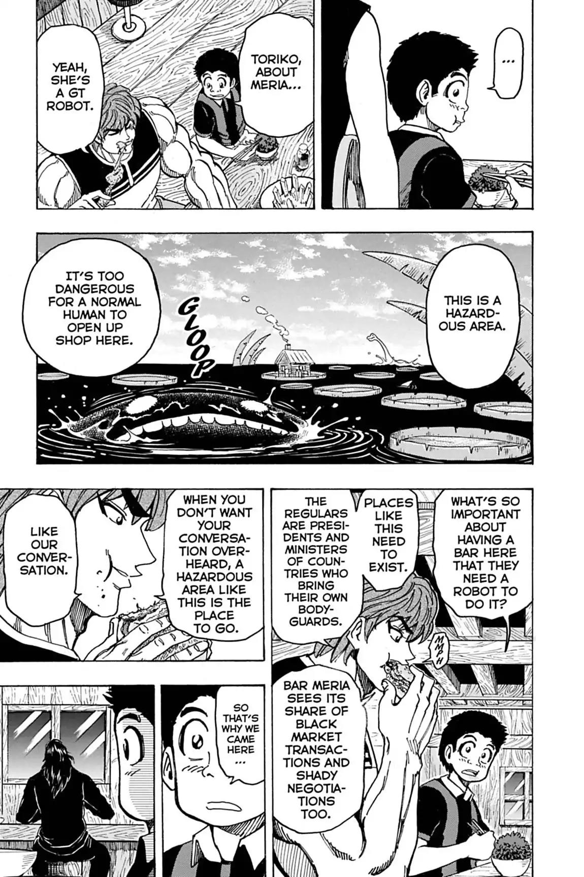 Toriko Chapter 144 page 5 - Chapter 144: Vol.16 Gourmet 144: Reunion with Terror!!