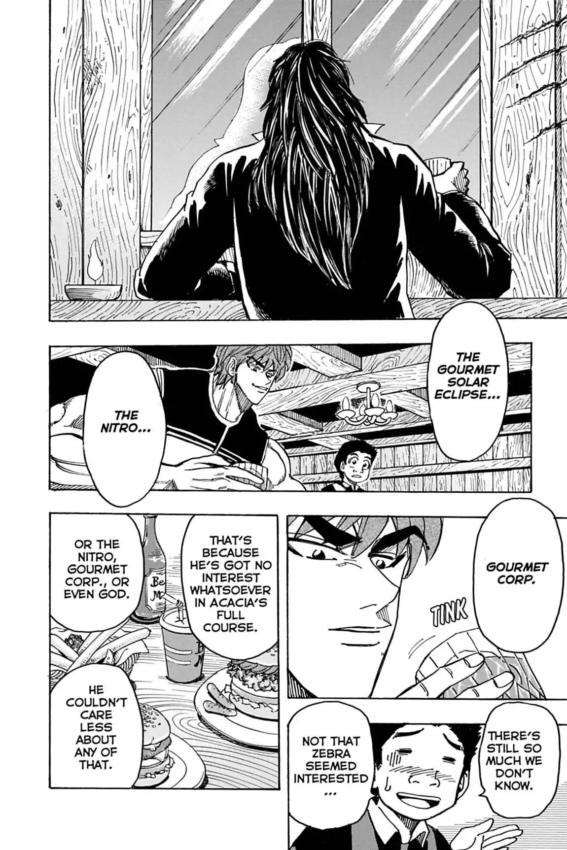 Toriko Chapter 144 page 6 - Chapter 144: Vol.16 Gourmet 144: Reunion with Terror!!