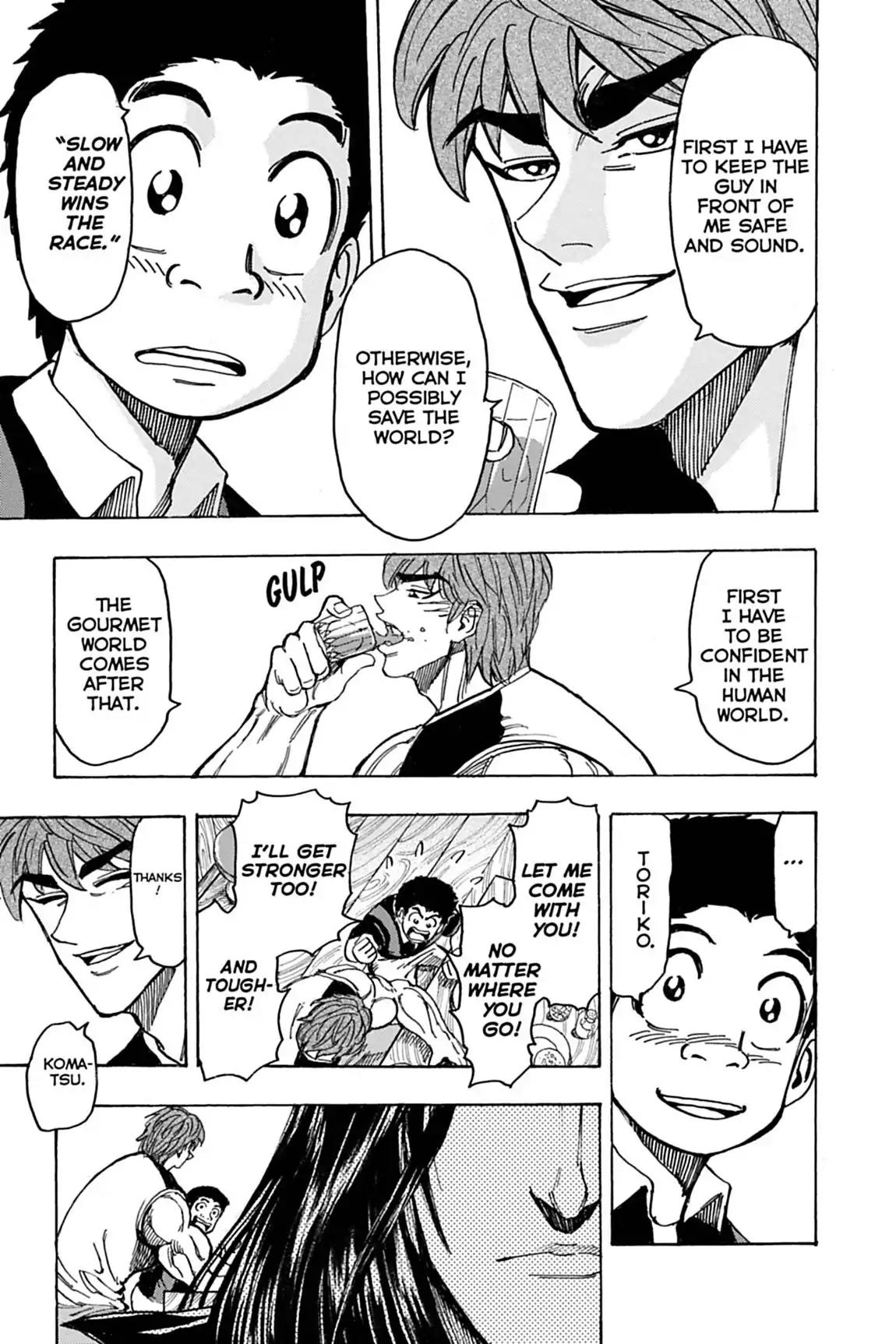 Toriko Chapter 144 page 9 - Chapter 144: Vol.16 Gourmet 144: Reunion with Terror!!