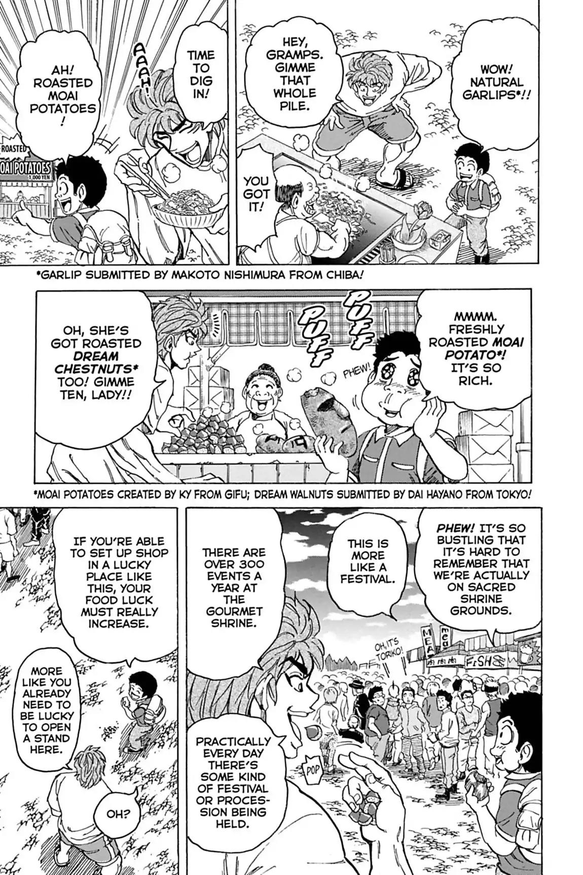 Toriko Chapter 145 page 10 - Chapter 145: Vol.17 Gourmet 145: Gourmet Shrine!!