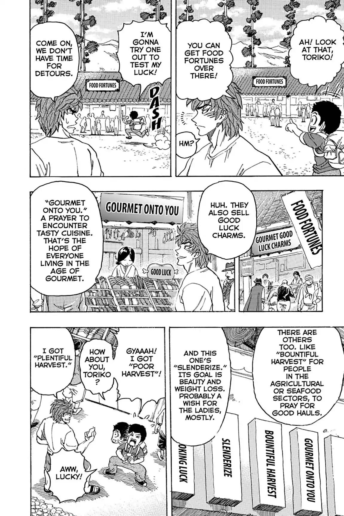 Toriko Chapter 145 page 15 - Chapter 145: Vol.17 Gourmet 145: Gourmet Shrine!!