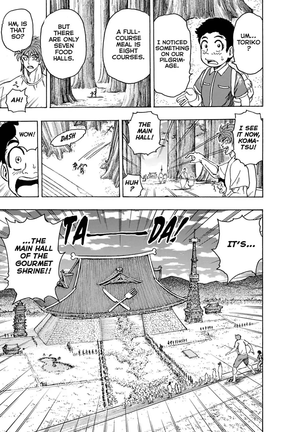 Toriko Chapter 145 page 18 - Chapter 145: Vol.17 Gourmet 145: Gourmet Shrine!!
