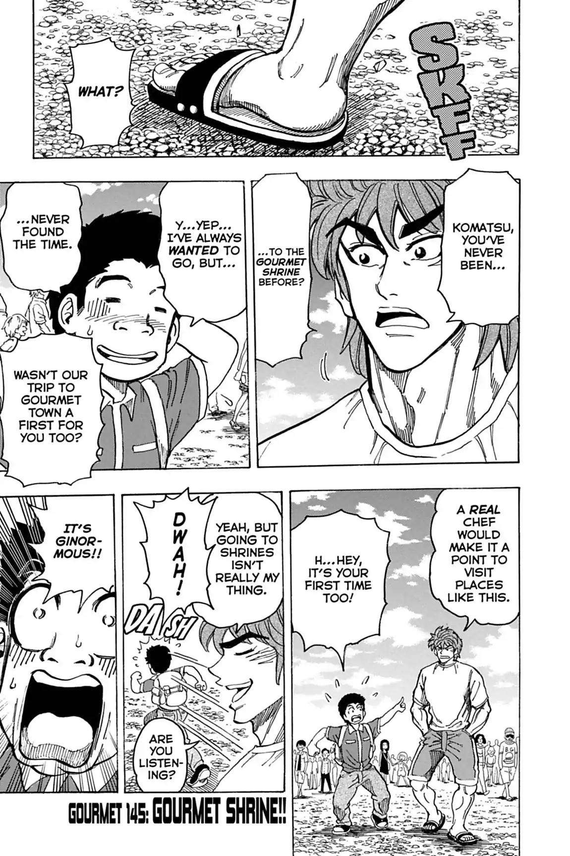 Toriko Chapter 145 page 7 - Chapter 145: Vol.17 Gourmet 145: Gourmet Shrine!!