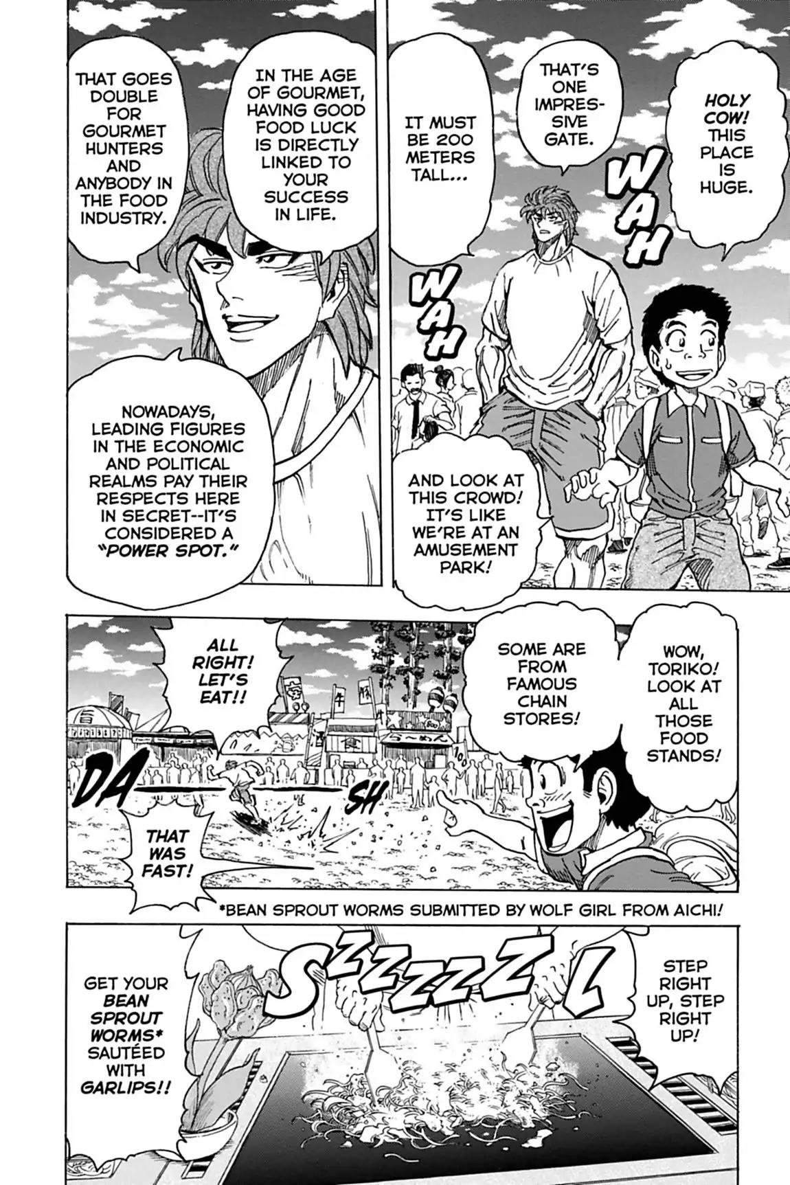 Toriko Chapter 145 page 9 - Chapter 145: Vol.17 Gourmet 145: Gourmet Shrine!!