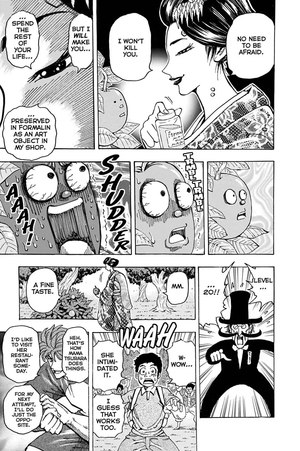 Toriko Chapter 146 page 14 - Chapter 146: Vol.17 Gourmet 146: Stun Apple!!