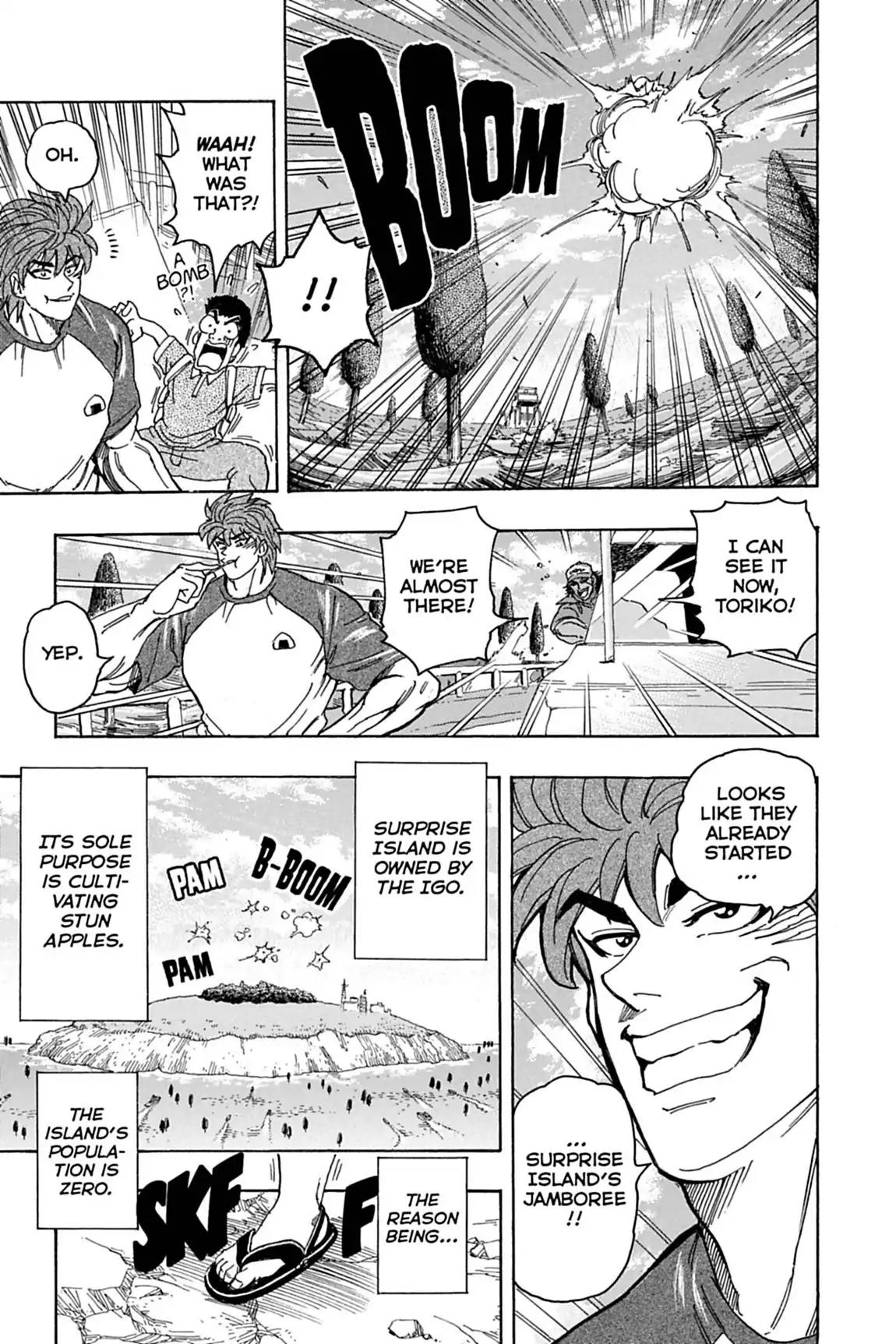 Toriko Chapter 146 page 6 - Chapter 146: Vol.17 Gourmet 146: Stun Apple!!