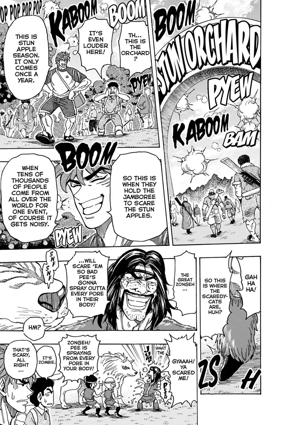 Toriko Chapter 146 page 8 - Chapter 146: Vol.17 Gourmet 146: Stun Apple!!