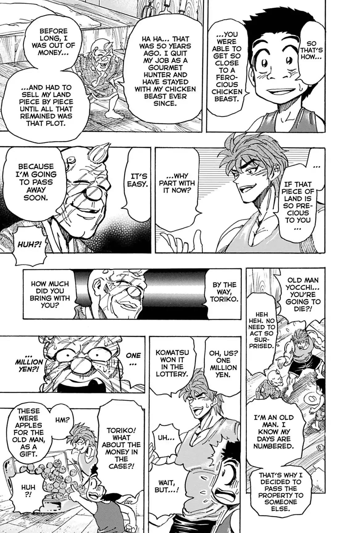 Toriko Chapter 147 page 17 - Chapter 147: Vol.17 Gourmet 147: Chicken Beast Egg!!