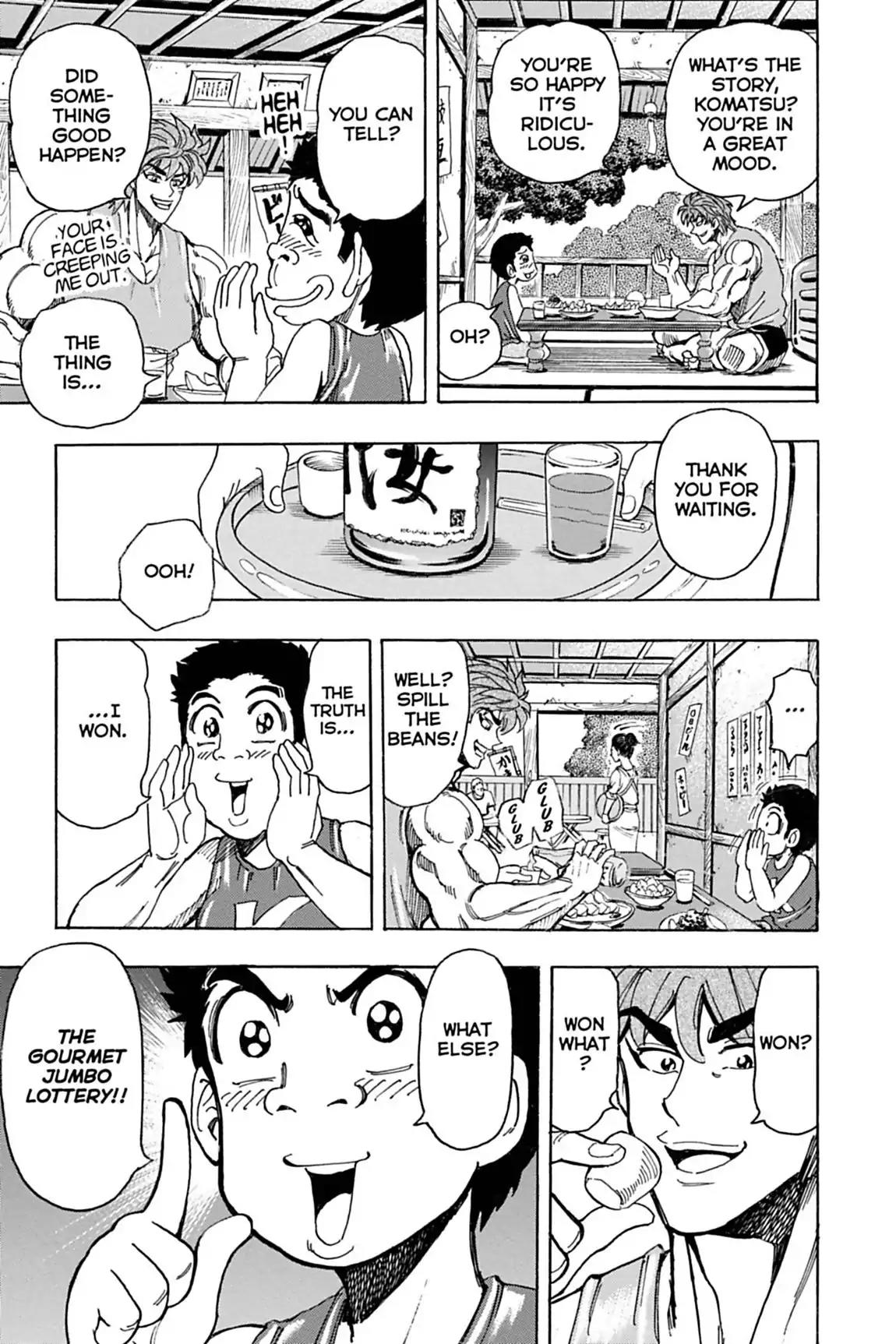 Toriko Chapter 147 page 3 - Chapter 147: Vol.17 Gourmet 147: Chicken Beast Egg!!