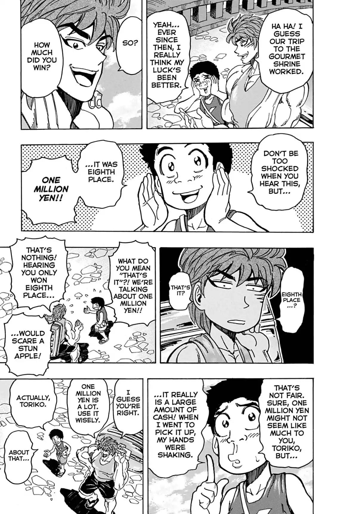 Toriko Chapter 147 page 5 - Chapter 147: Vol.17 Gourmet 147: Chicken Beast Egg!!