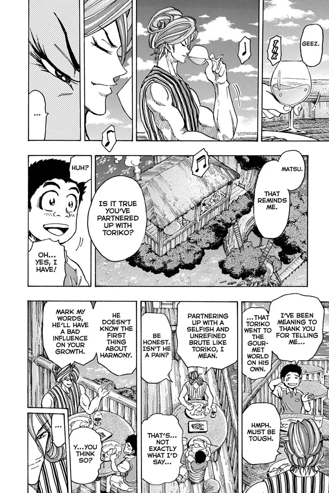 Toriko Chapter 148 page 6 - Chapter 148: Vol.17 Gourmet 148: Shining Gourami!!