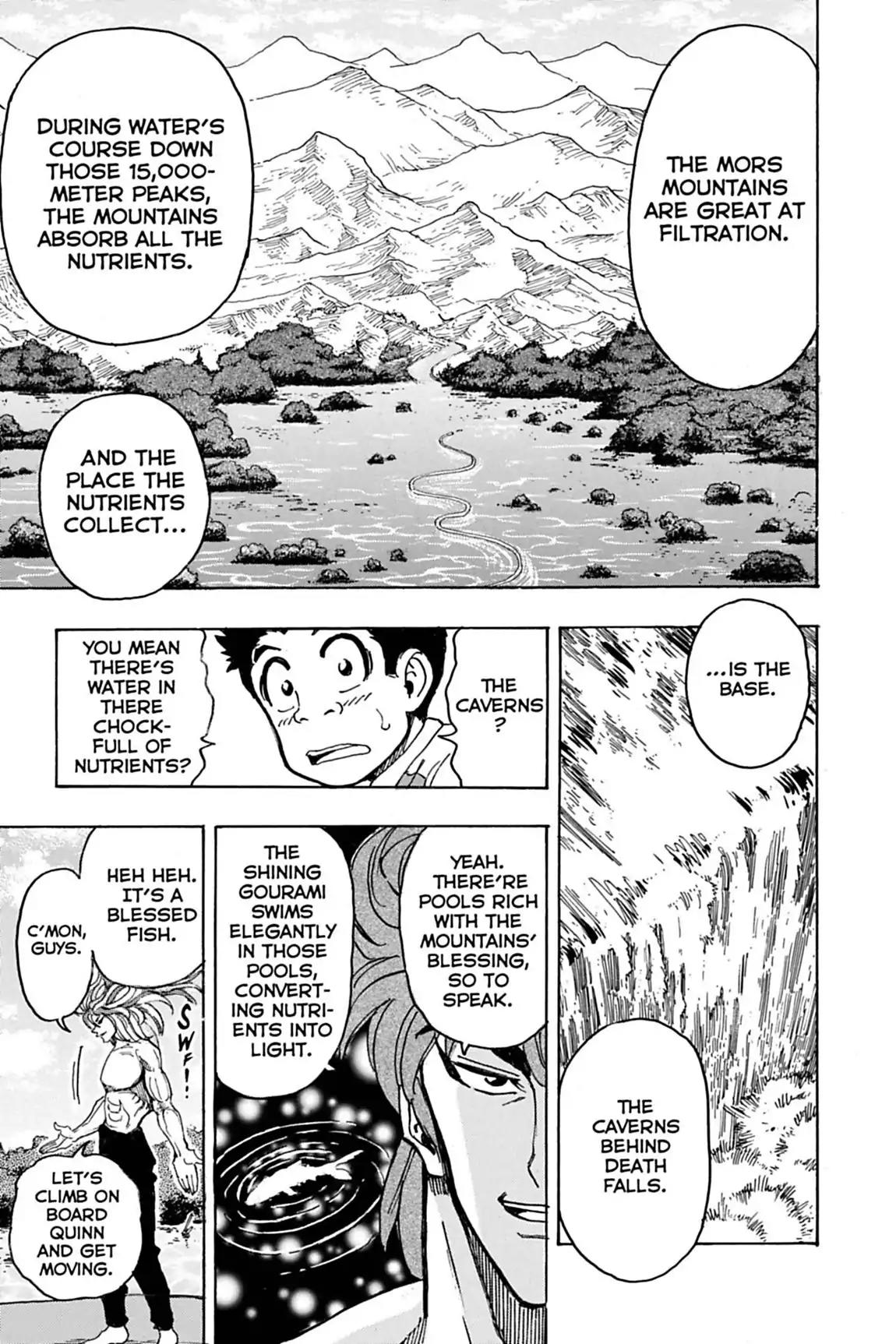 Toriko Chapter 149 page 9 - Chapter 149: Vol.17 Gourmet 149: Mors Mountains!!