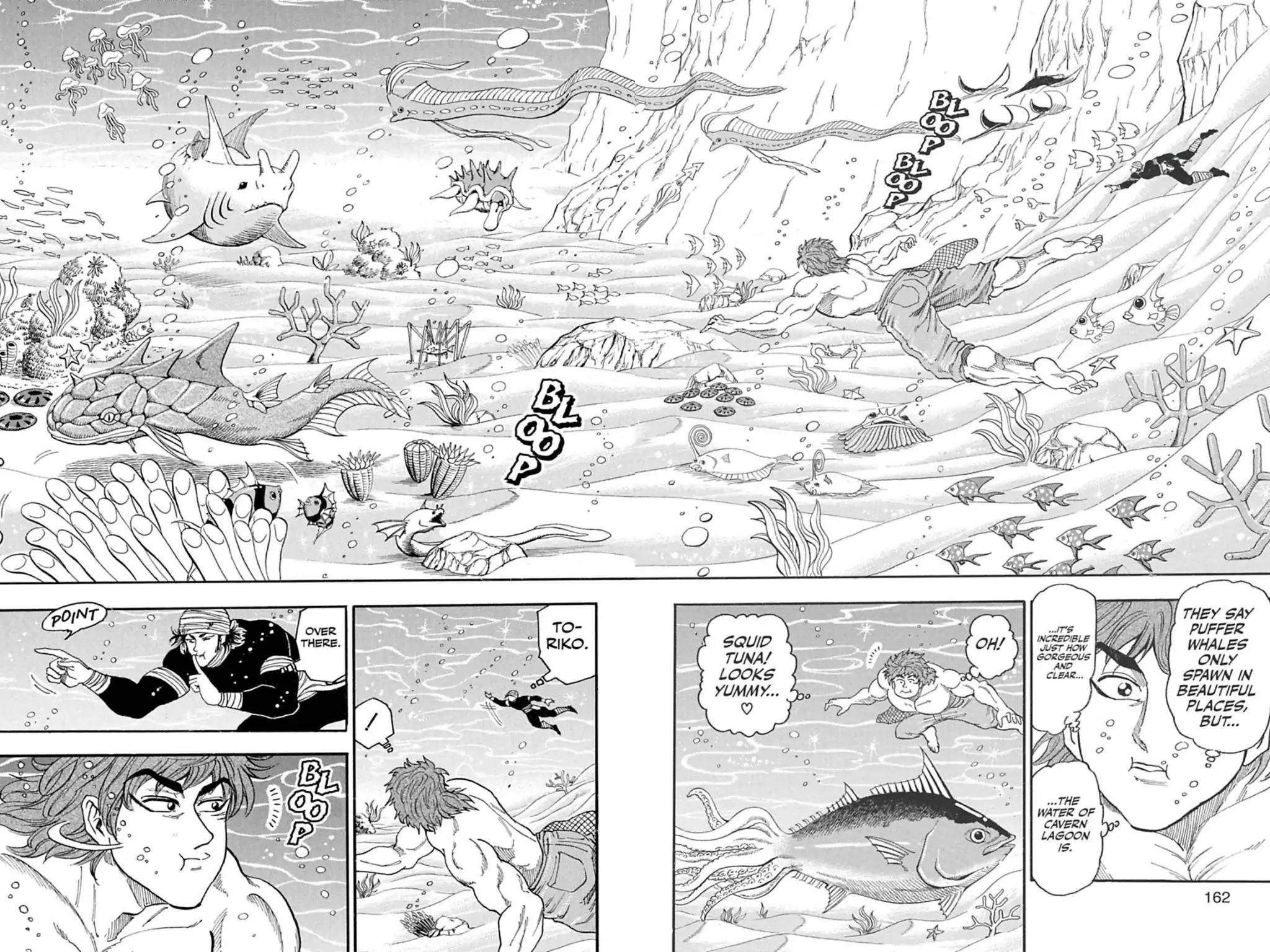 Toriko Chapter 15 page 11 - Chapter 15: Vol.2 Gourmet 15: Puffer Whale!!