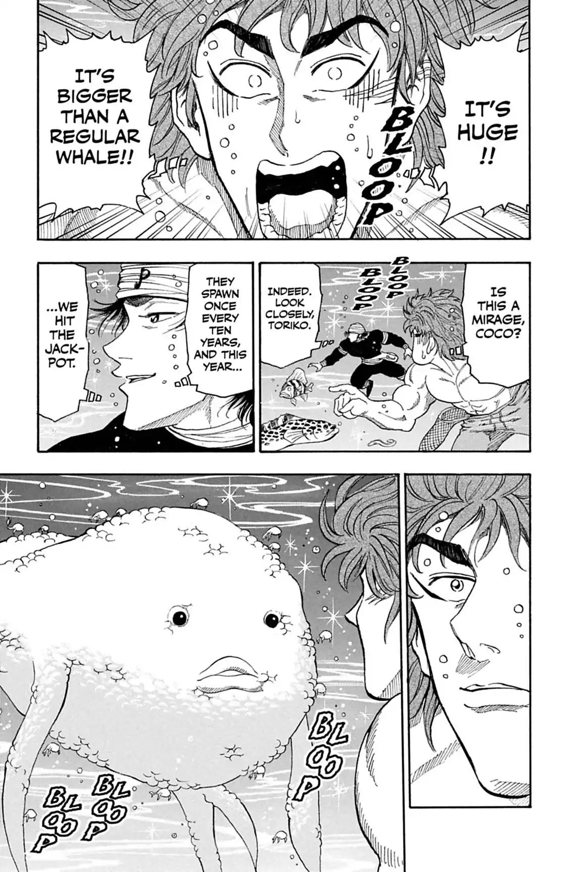Toriko Chapter 15 page 13 - Chapter 15: Vol.2 Gourmet 15: Puffer Whale!!