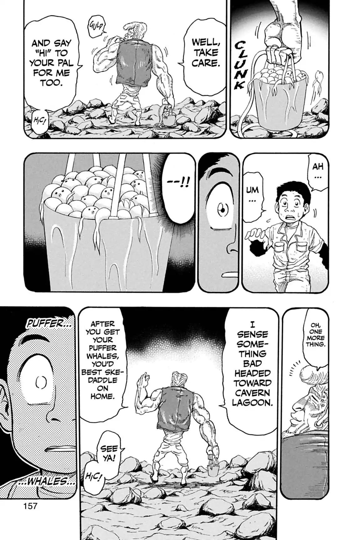 Toriko Chapter 15 page 7 - Chapter 15: Vol.2 Gourmet 15: Puffer Whale!!