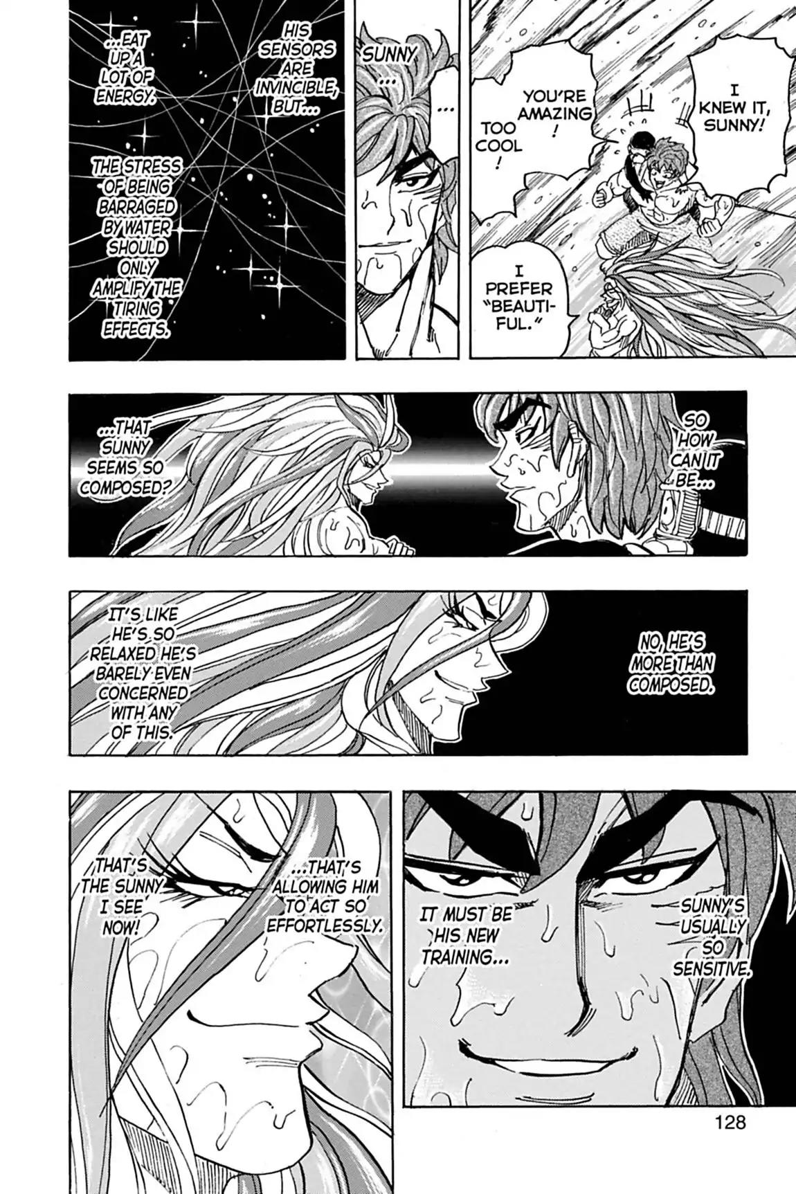 Toriko Chapter 150 page 16 - Chapter 150: Vol.17 Gourmet 150: Death Falls!!