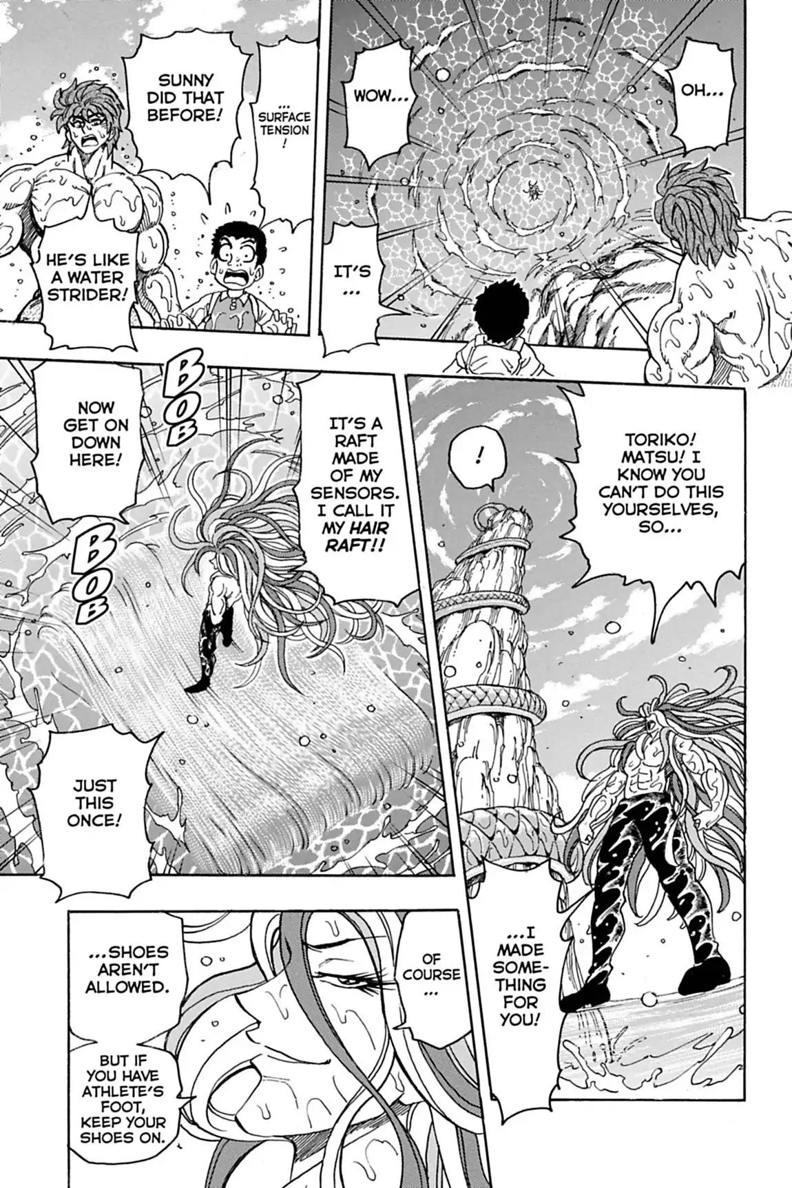 Toriko Chapter 150 page 6 - Chapter 150: Vol.17 Gourmet 150: Death Falls!!