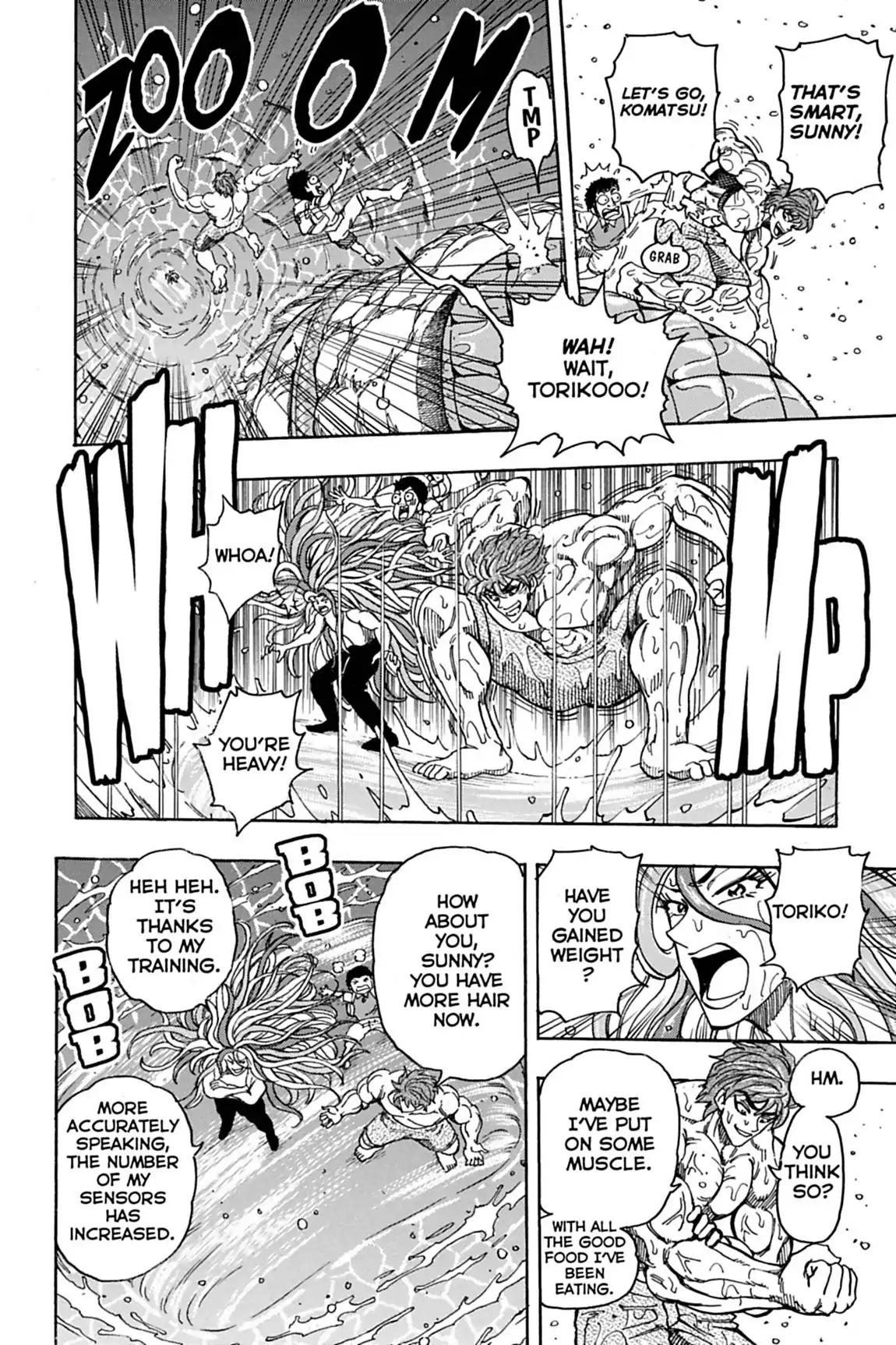 Toriko Chapter 150 page 7 - Chapter 150: Vol.17 Gourmet 150: Death Falls!!