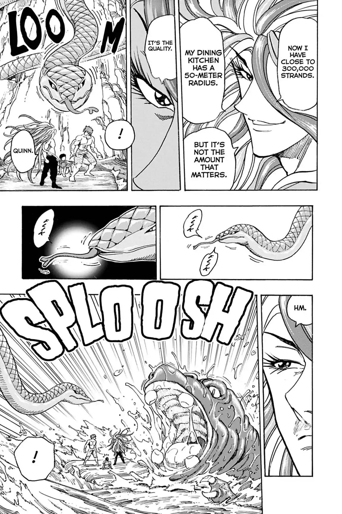 Toriko Chapter 150 page 8 - Chapter 150: Vol.17 Gourmet 150: Death Falls!!