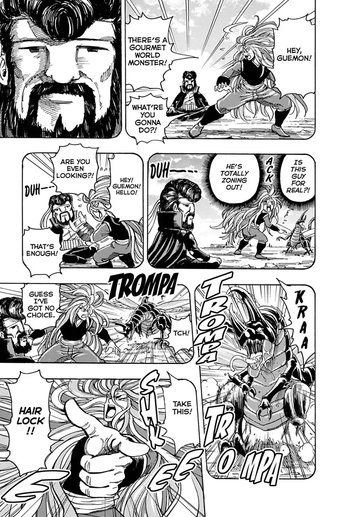 Toriko Chapter 151 page 13 - Chapter 151: Vol.17 Gourmet 151: Evolved Technique!!