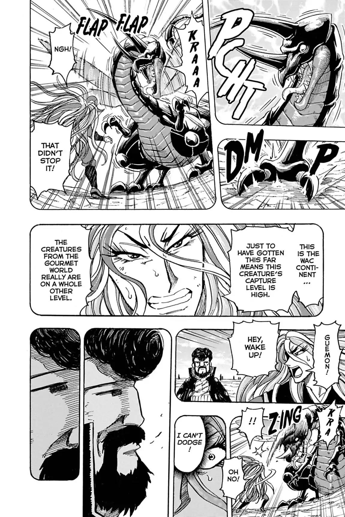 Toriko Chapter 151 page 14 - Chapter 151: Vol.17 Gourmet 151: Evolved Technique!!