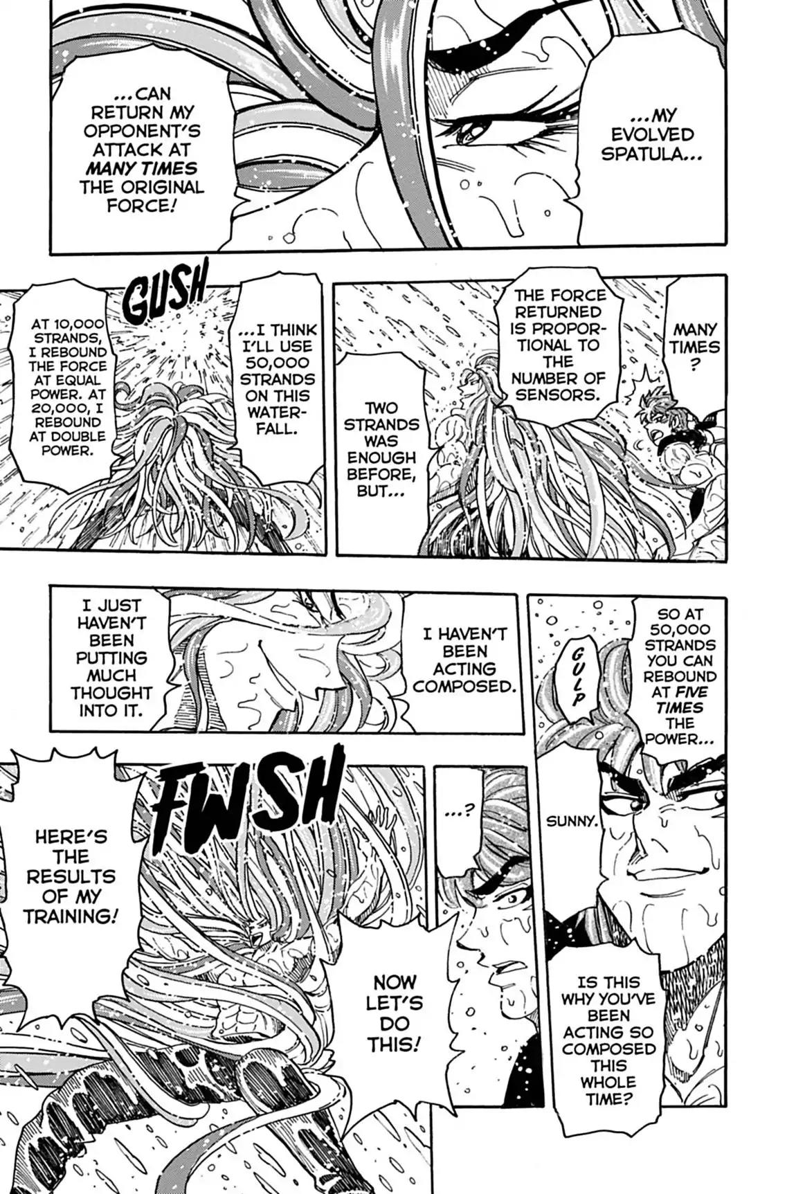 Toriko Chapter 151 page 17 - Chapter 151: Vol.17 Gourmet 151: Evolved Technique!!