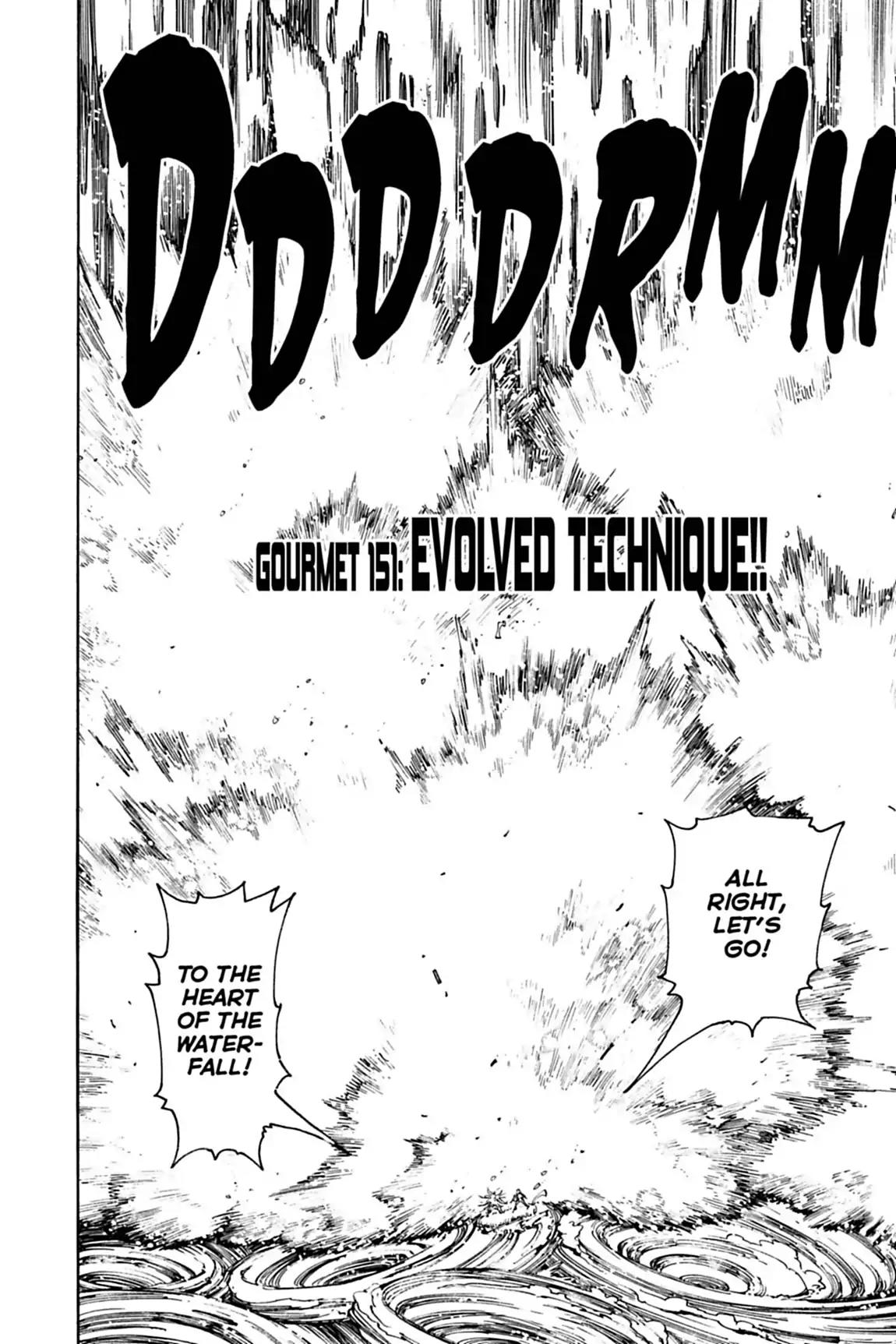 Toriko Chapter 151 page 2 - Chapter 151: Vol.17 Gourmet 151: Evolved Technique!!