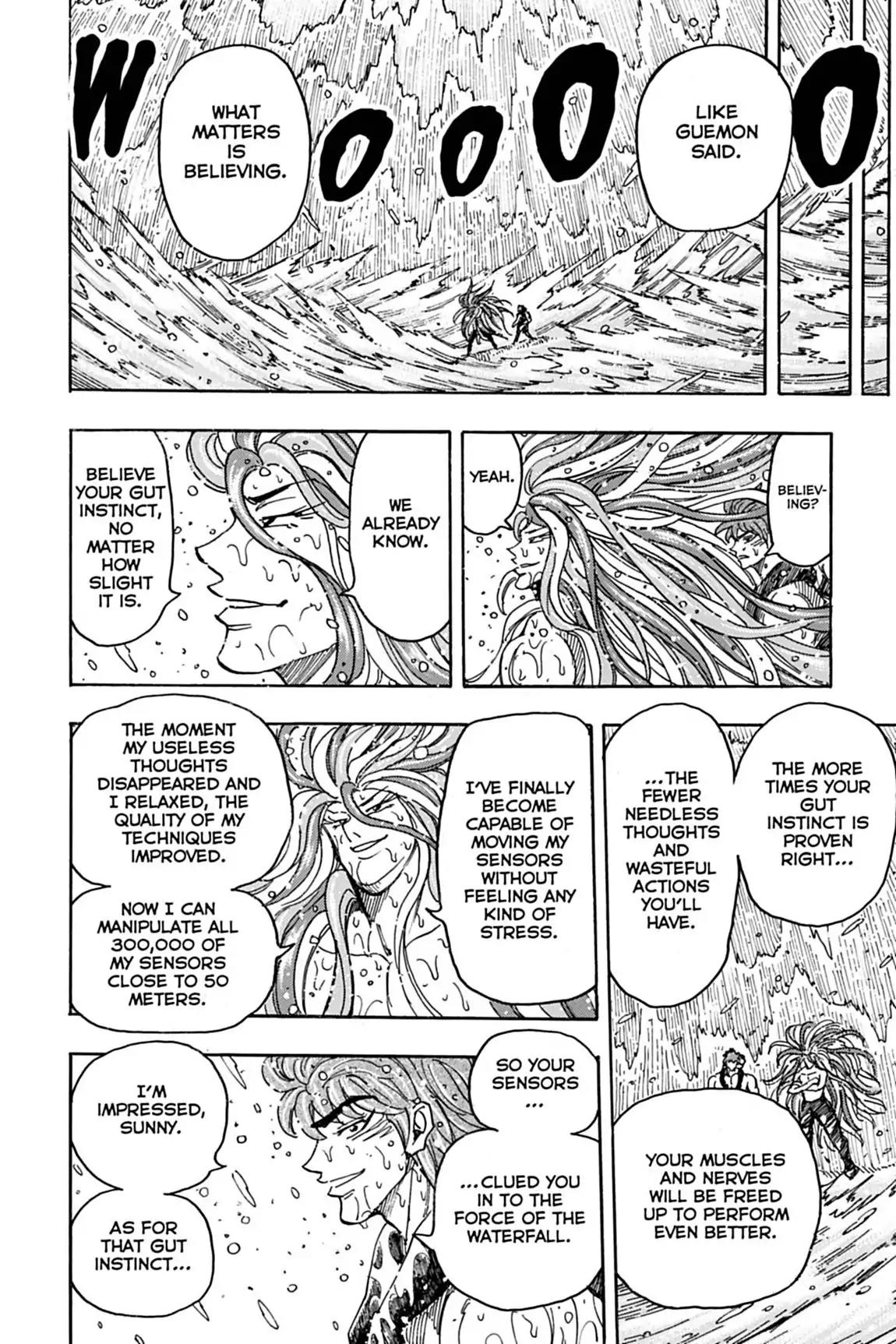 Toriko Chapter 152 page 14 - Chapter 152: Vol.17 Gourmet 152: Gut Instinct!!