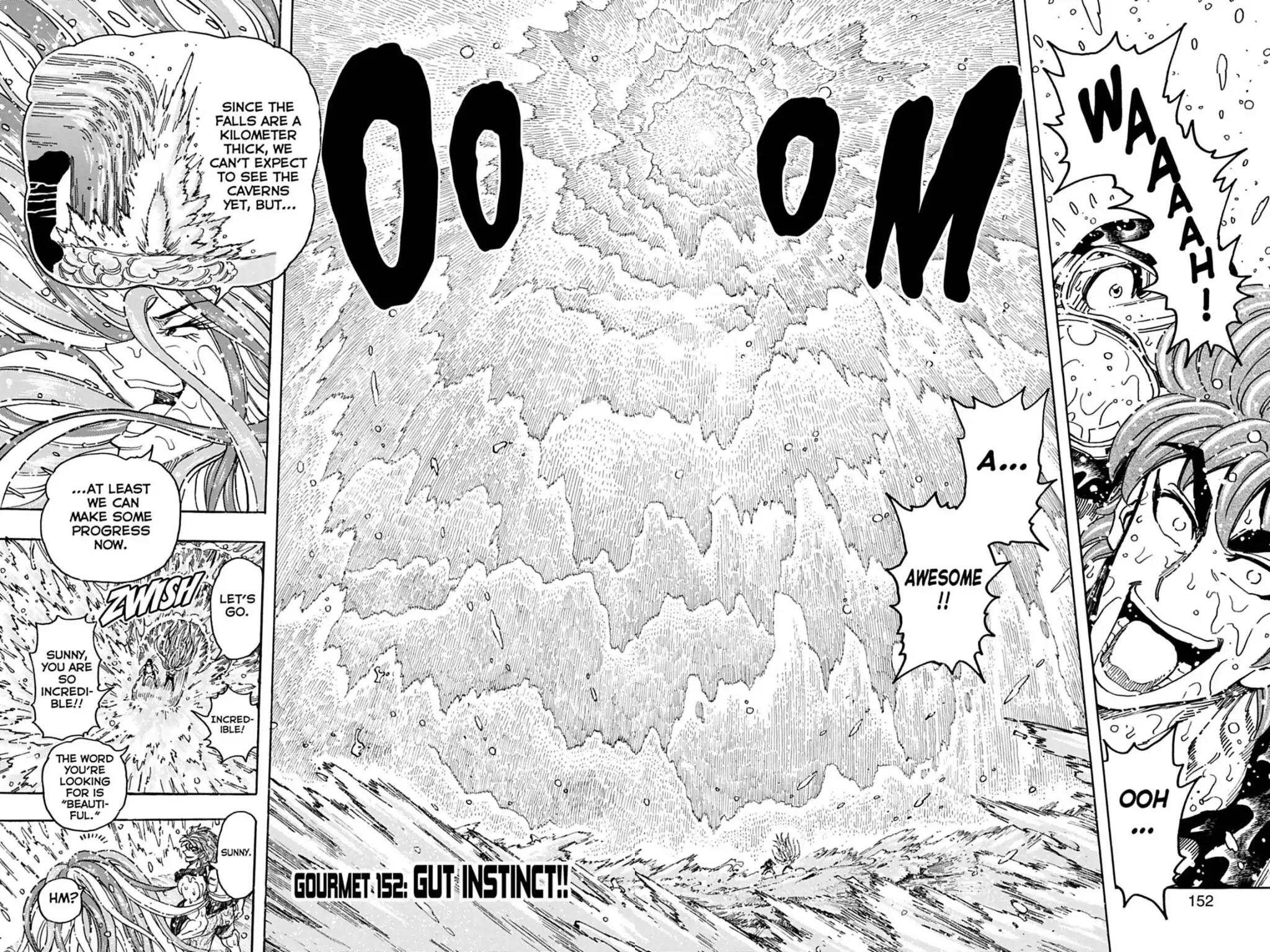 Toriko Chapter 152 page 2 - Chapter 152: Vol.17 Gourmet 152: Gut Instinct!!